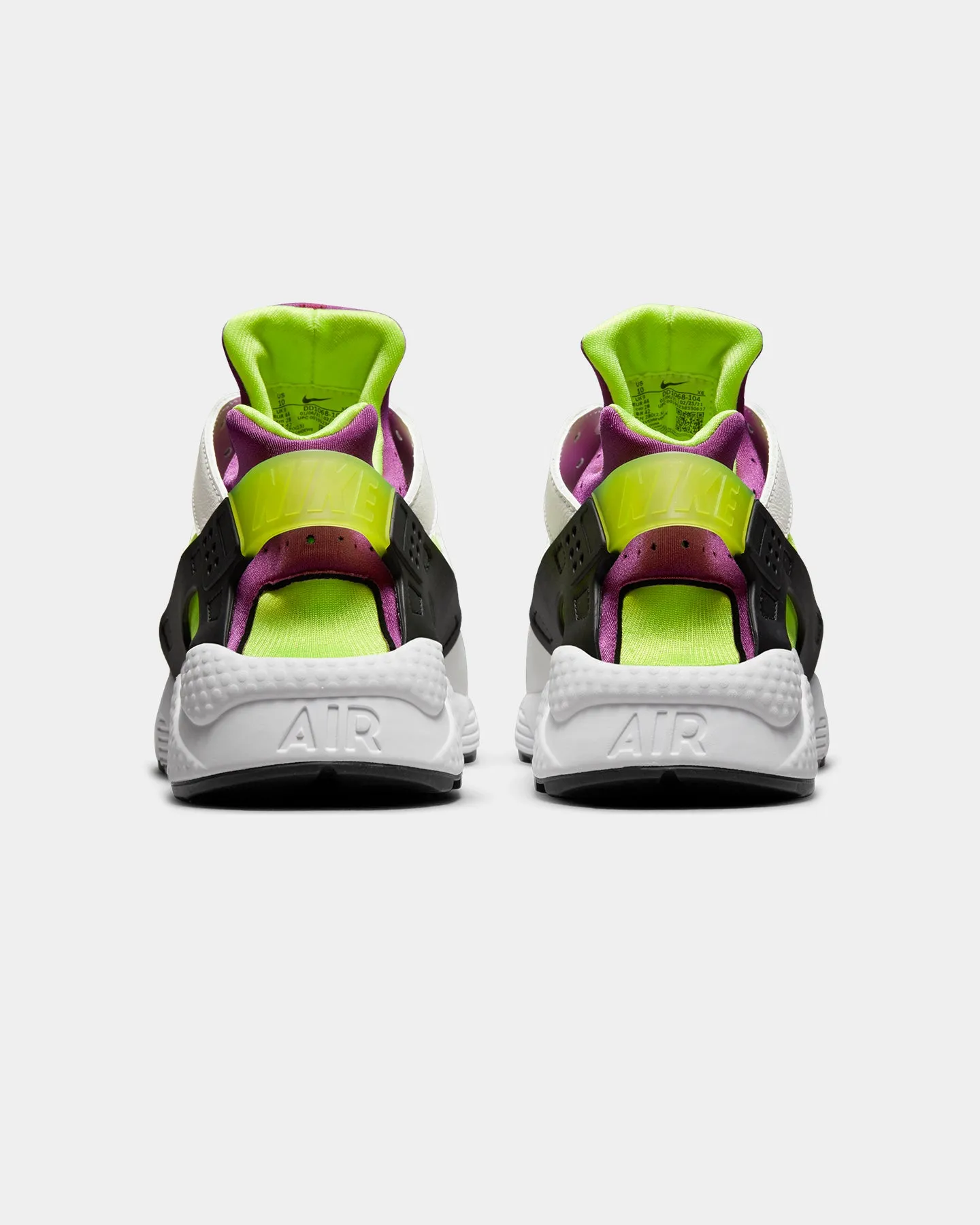 Body Balance Nike Air Huarache White/Neon Yellow