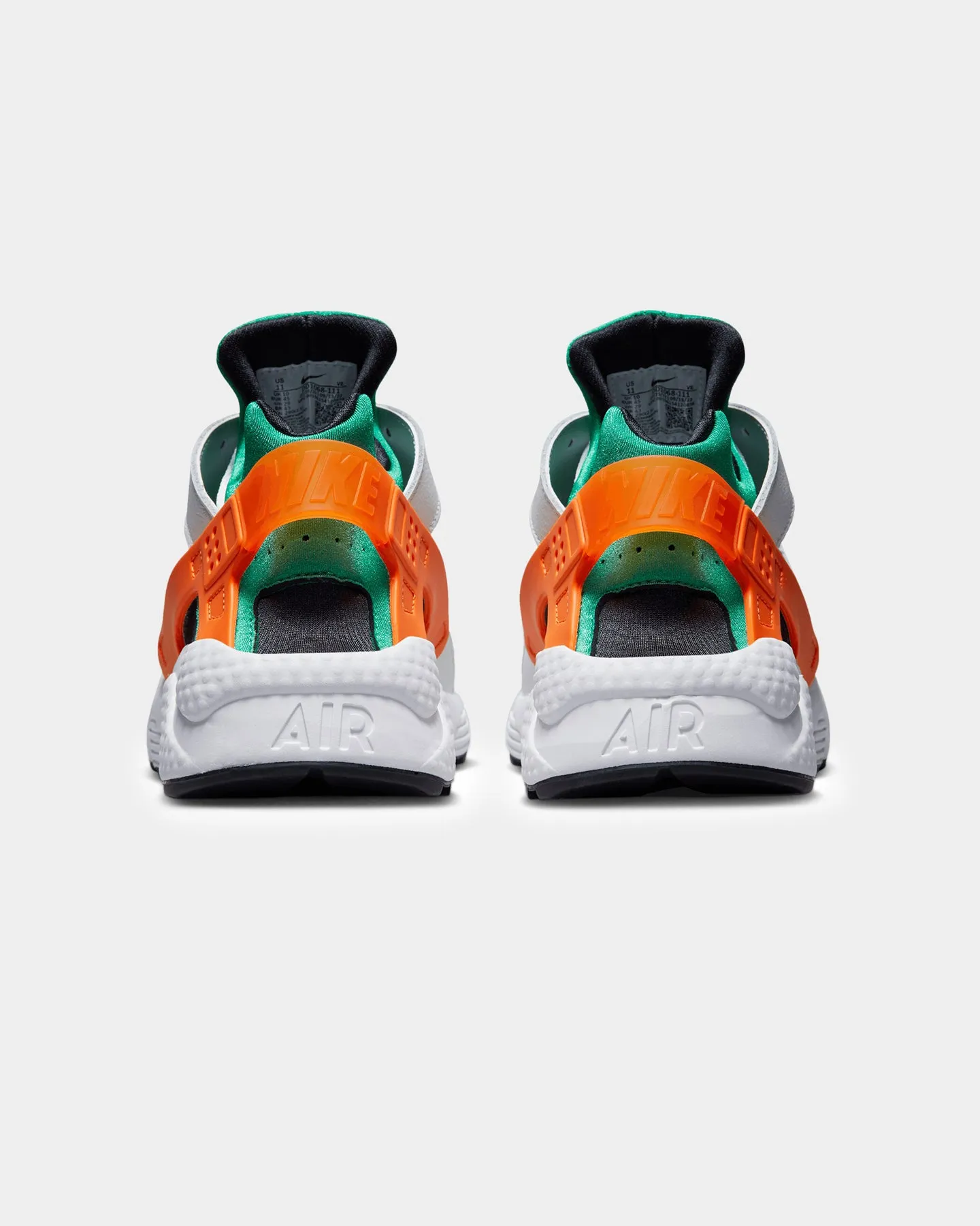 Classic Nike Air Huarache White/Safety Orange