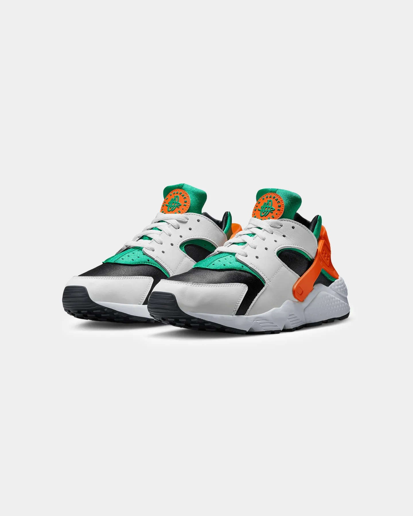 Nike Air Huarache White/Safety Orange Virtual Step Club Edge