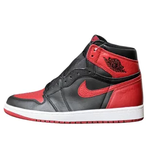 Nike Air Jordan 1 High Bred Banned 2016 Smooth Movement Built For Motion
