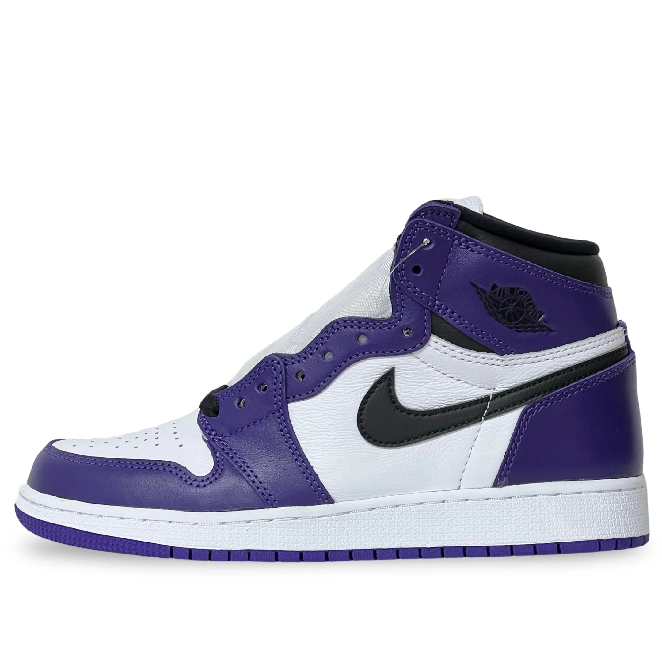 Heel Stabilizer Design Nike Air Jordan 1 High Court Purple 2.0 GS