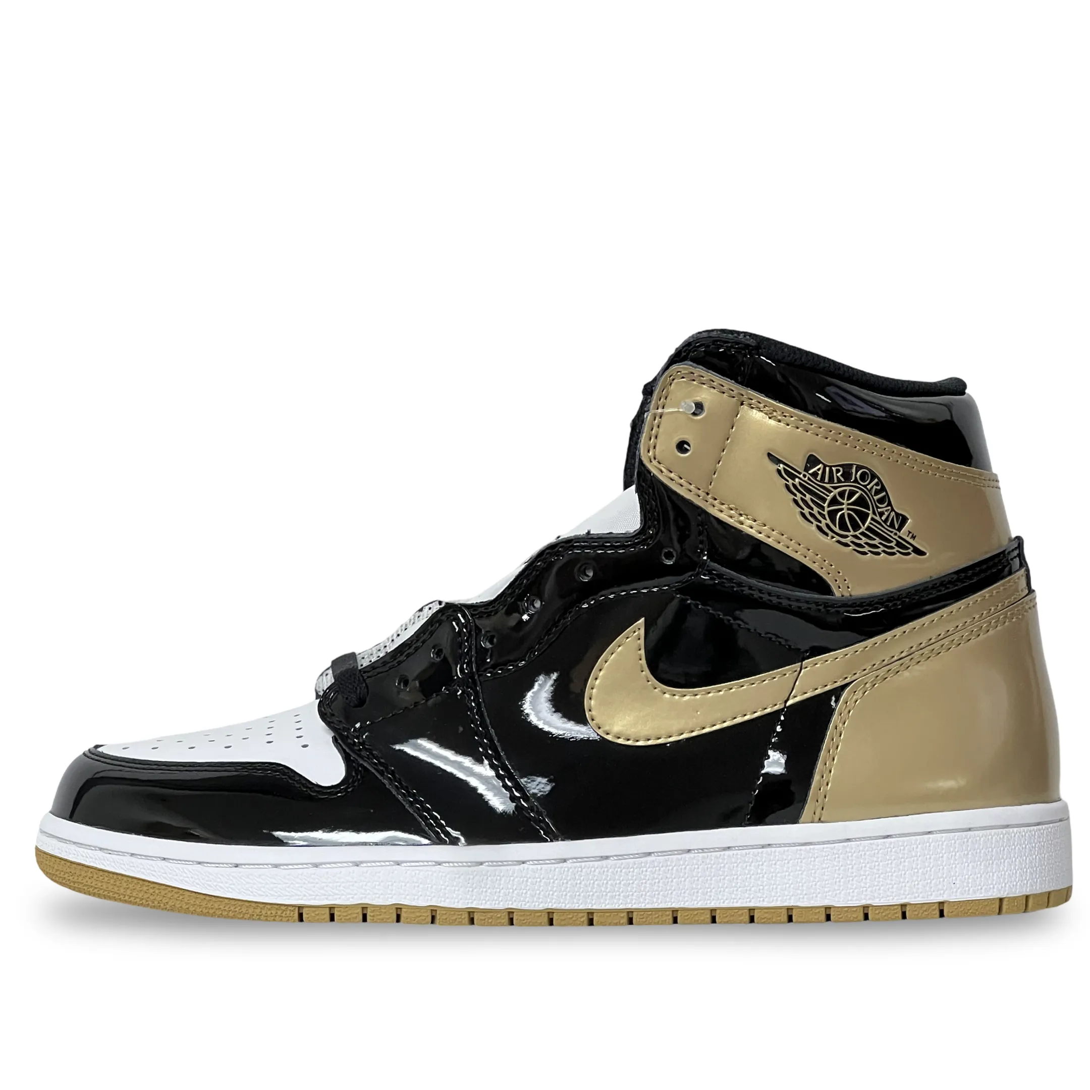 Rubber Traction Grip Lightweight Grip Nike Air Jordan 1 High Gold Top 3