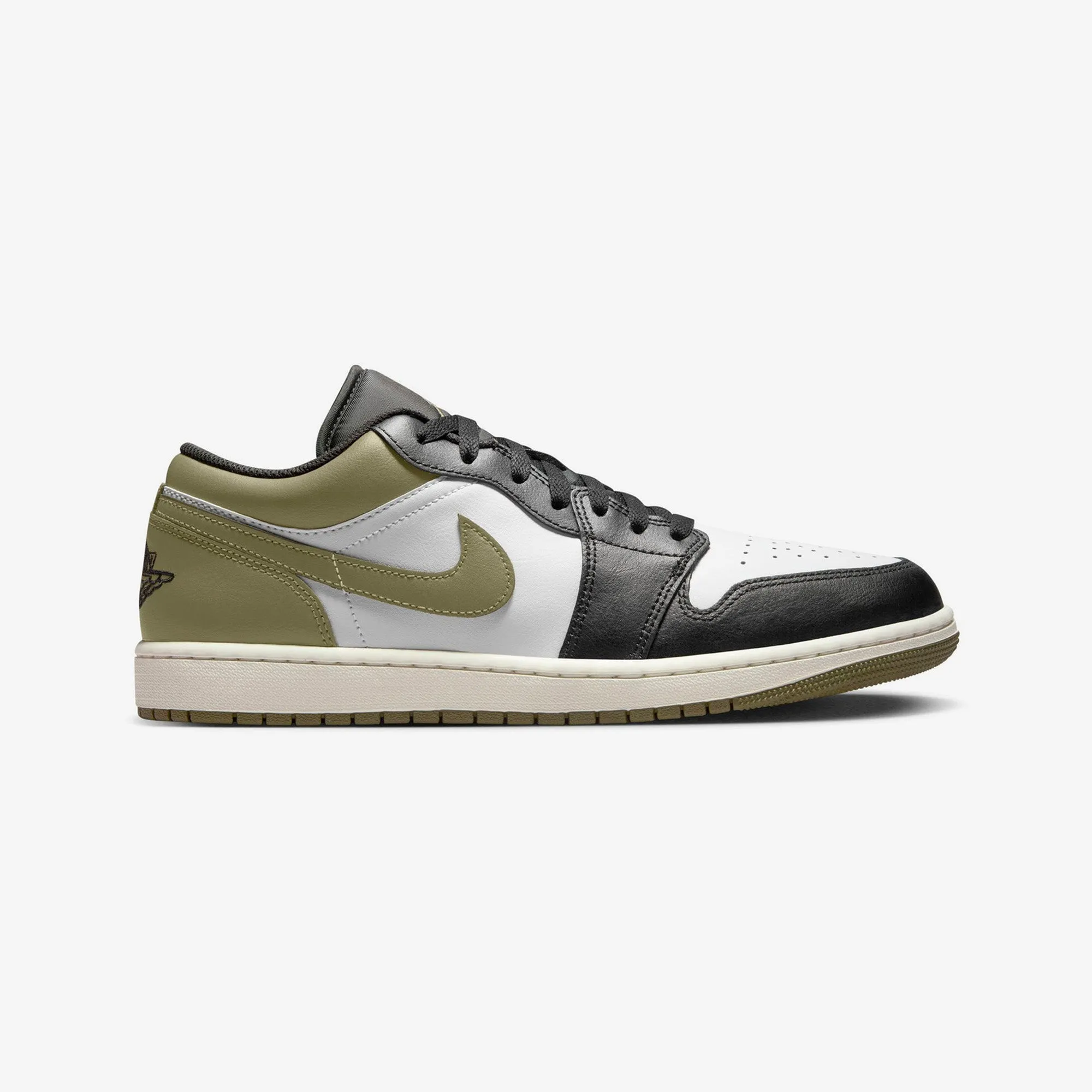 Urban Speed Nike Air Jordan 1 Low Black Toe Medium Olive