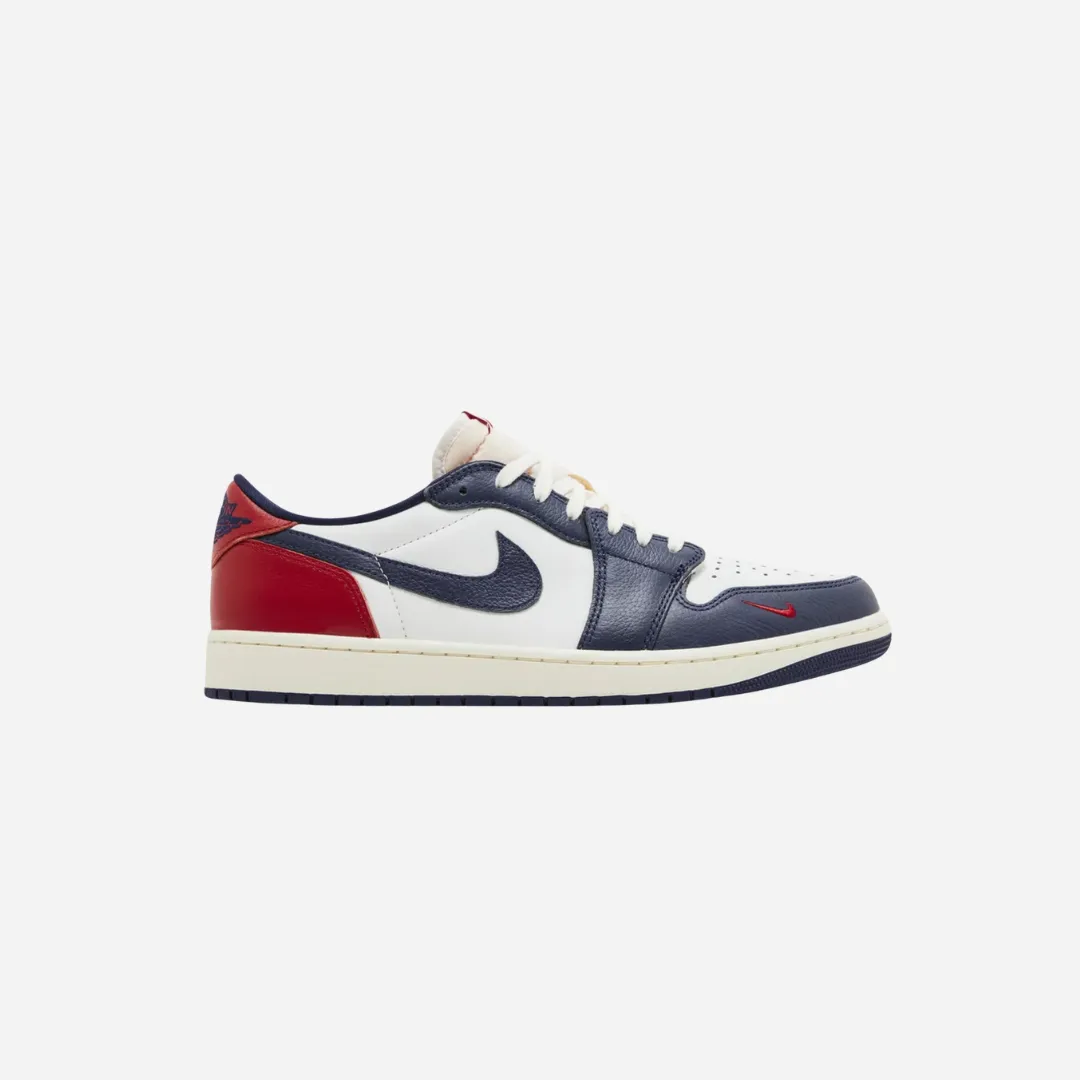 Lifestyle Mode Training Friendly Nike Air Jordan 1 Low OG Gym Red & Midnight Navy Howard University