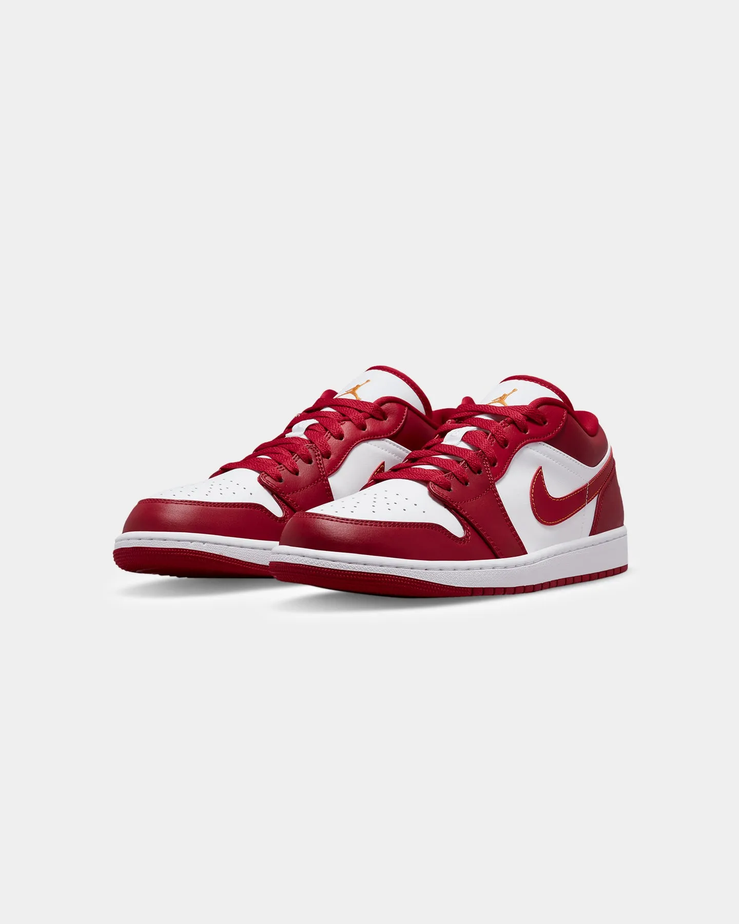 Nike Air Jordan 1 Low "Cardinal Red" Cardinal Red/Light Curry/White Fast Go Foam Lining Trail Running