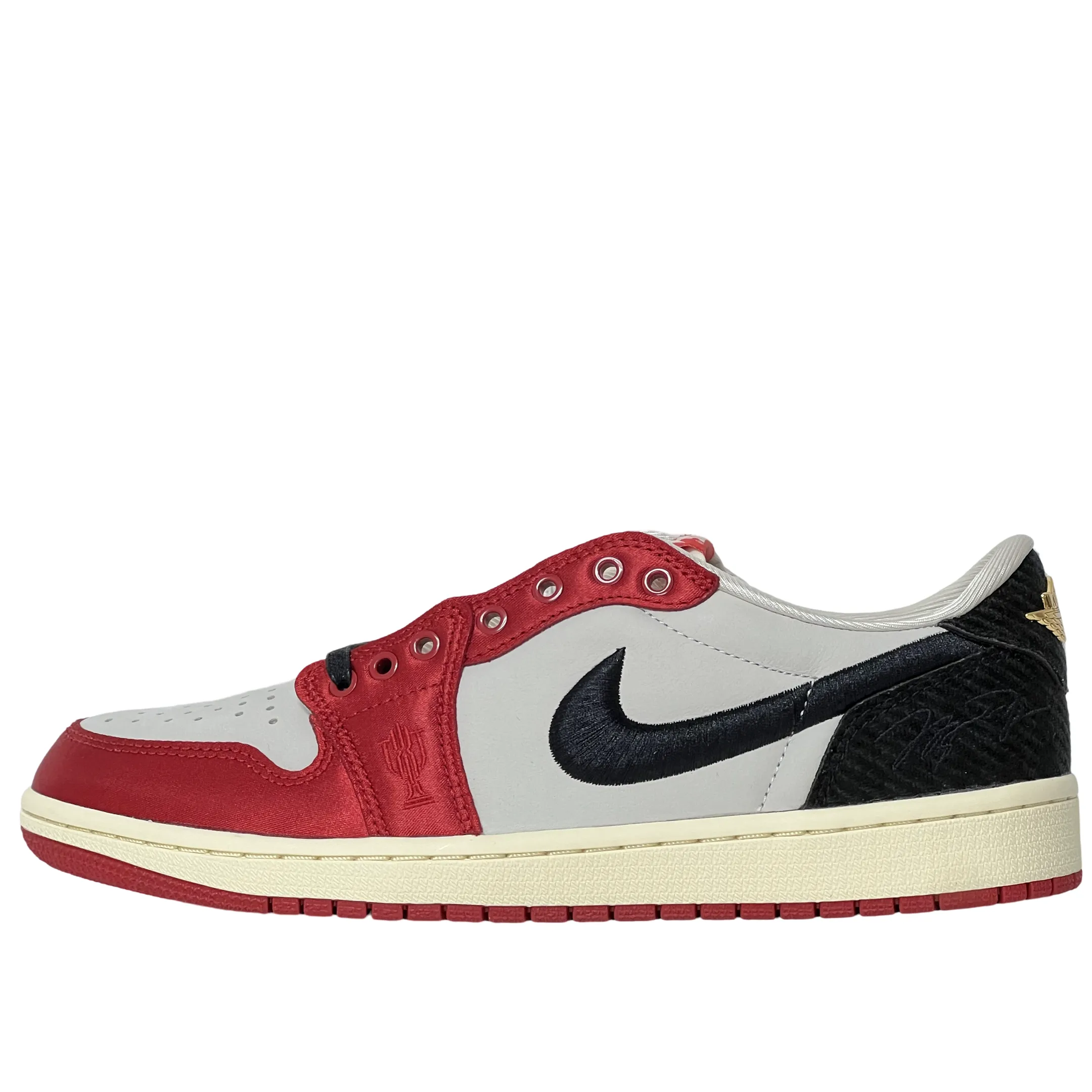 Sweat Resistant All-weather chic Nike Air Jordan 1 Low Trophy Room Away