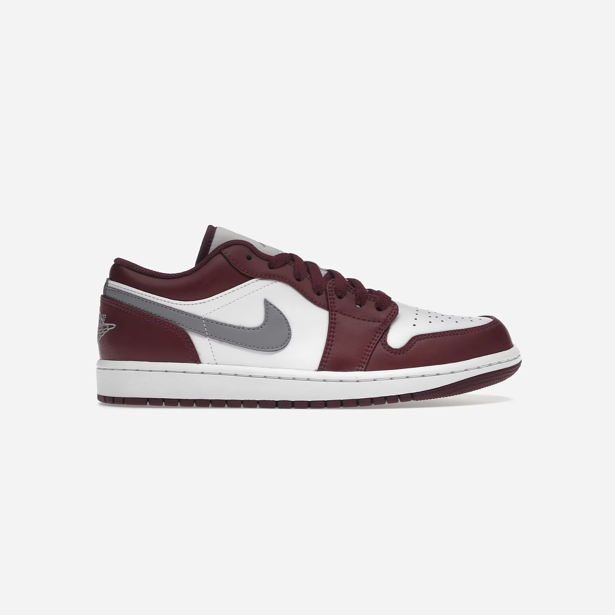 Stable Wear Nike Air Jordan 1 Low White Bordeaux