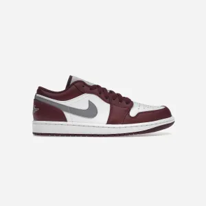 Stable Wear Nike Air Jordan 1 Low White Bordeaux