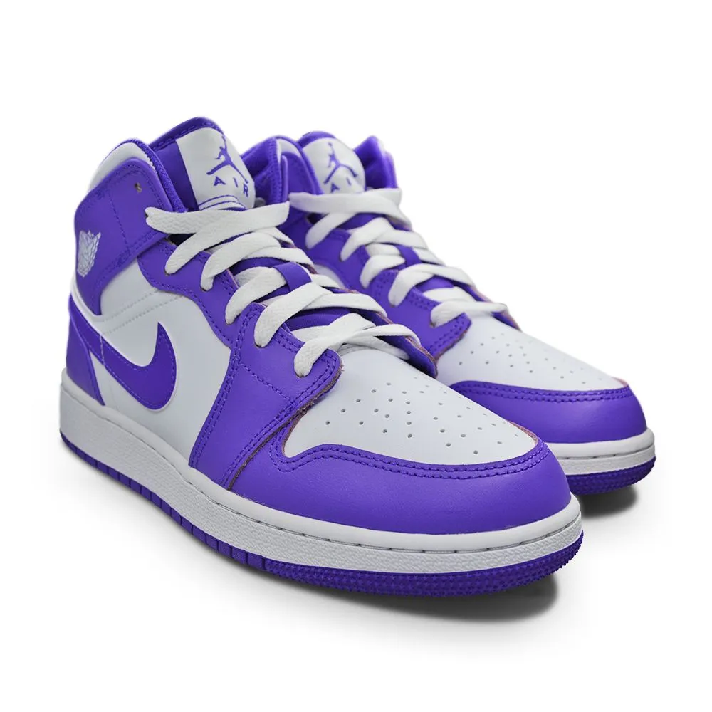 Bounce Enhancement System Breathable Inserts Nike Air Jordan 1 Mid "Varsity Royal' (GS)