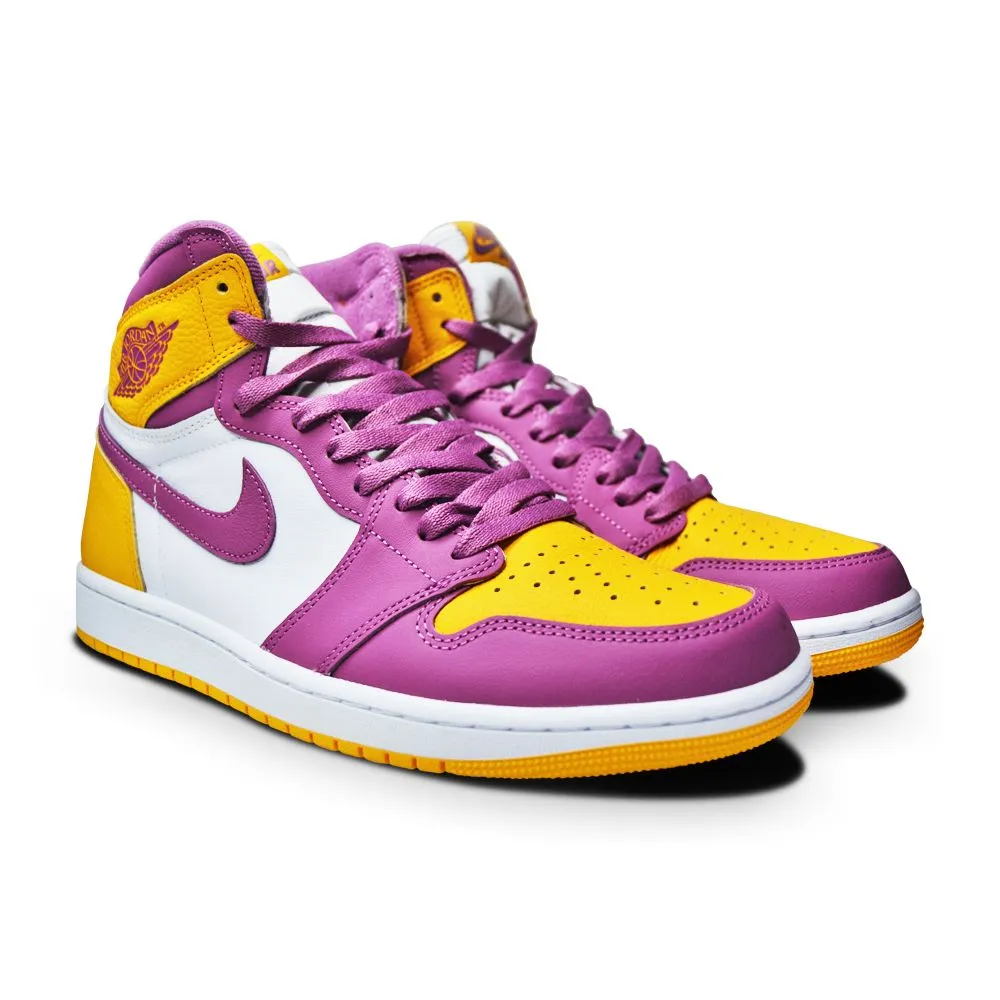 Nike Air Jordan 1 Retro  High OG "Brotherhood" 555088 706 University Gold Light Tough Construction Coach Pick