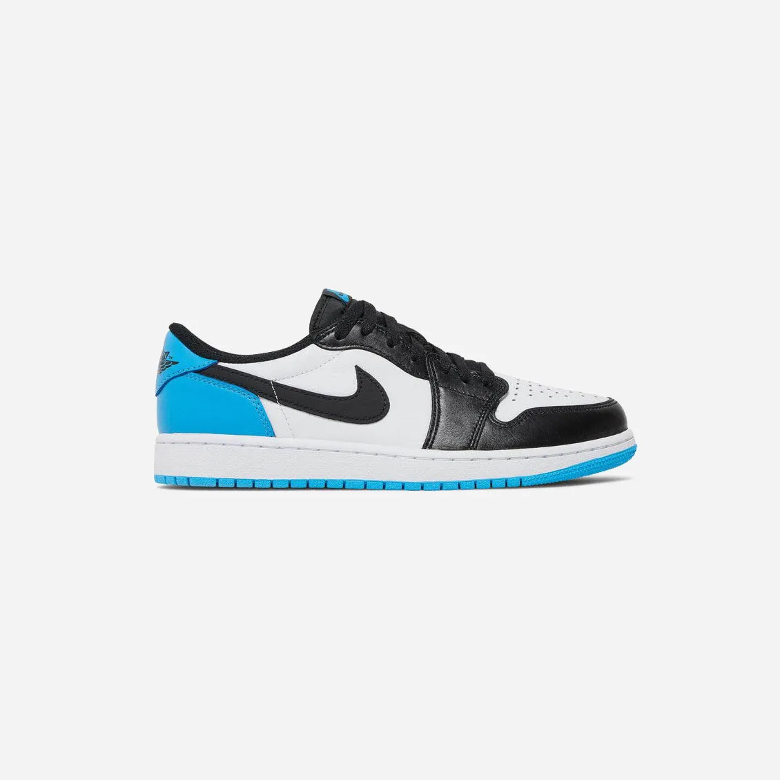 Exercise Daily Shock-absorbent arch Nike Air Jordan 1 Retro Low OG Black Dark Powder Blue