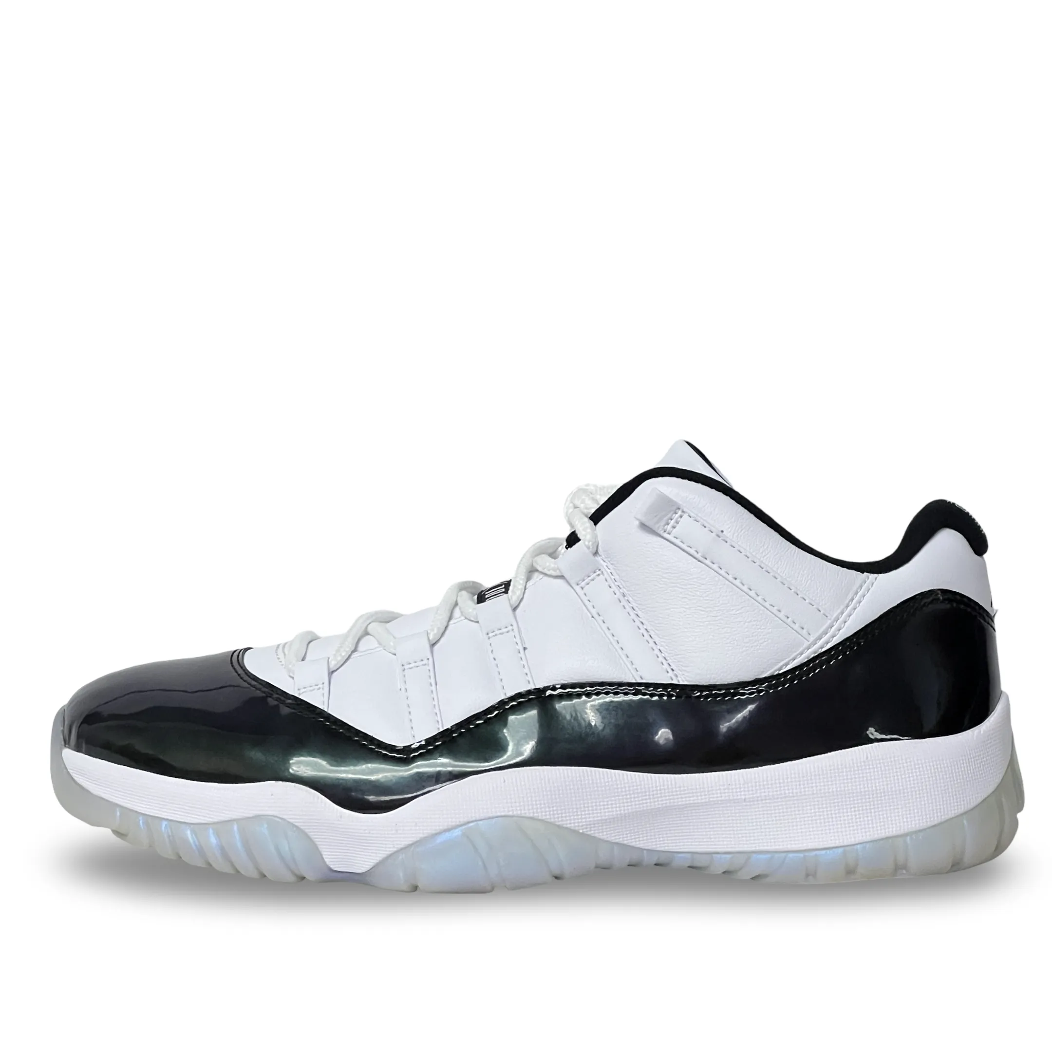 Cool Interior Multi Density Rubber Nike Air Jordan 11 Low Emerald Iridescent