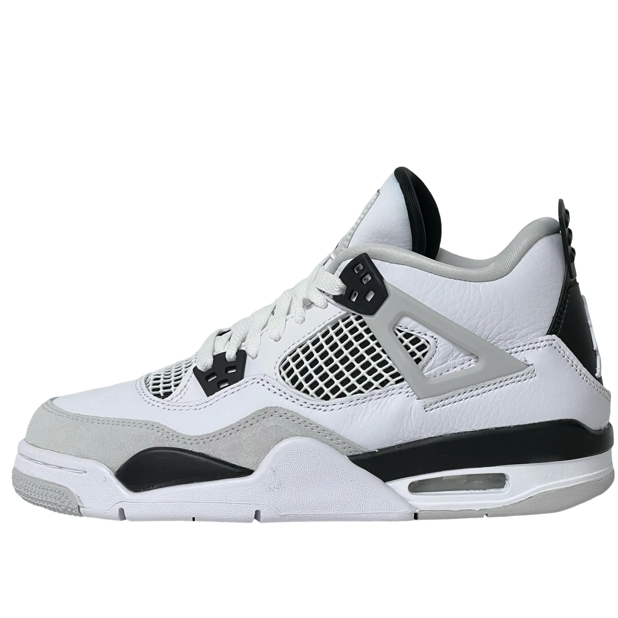 Neutral palette Nike Air Jordan 4 Military Black GS