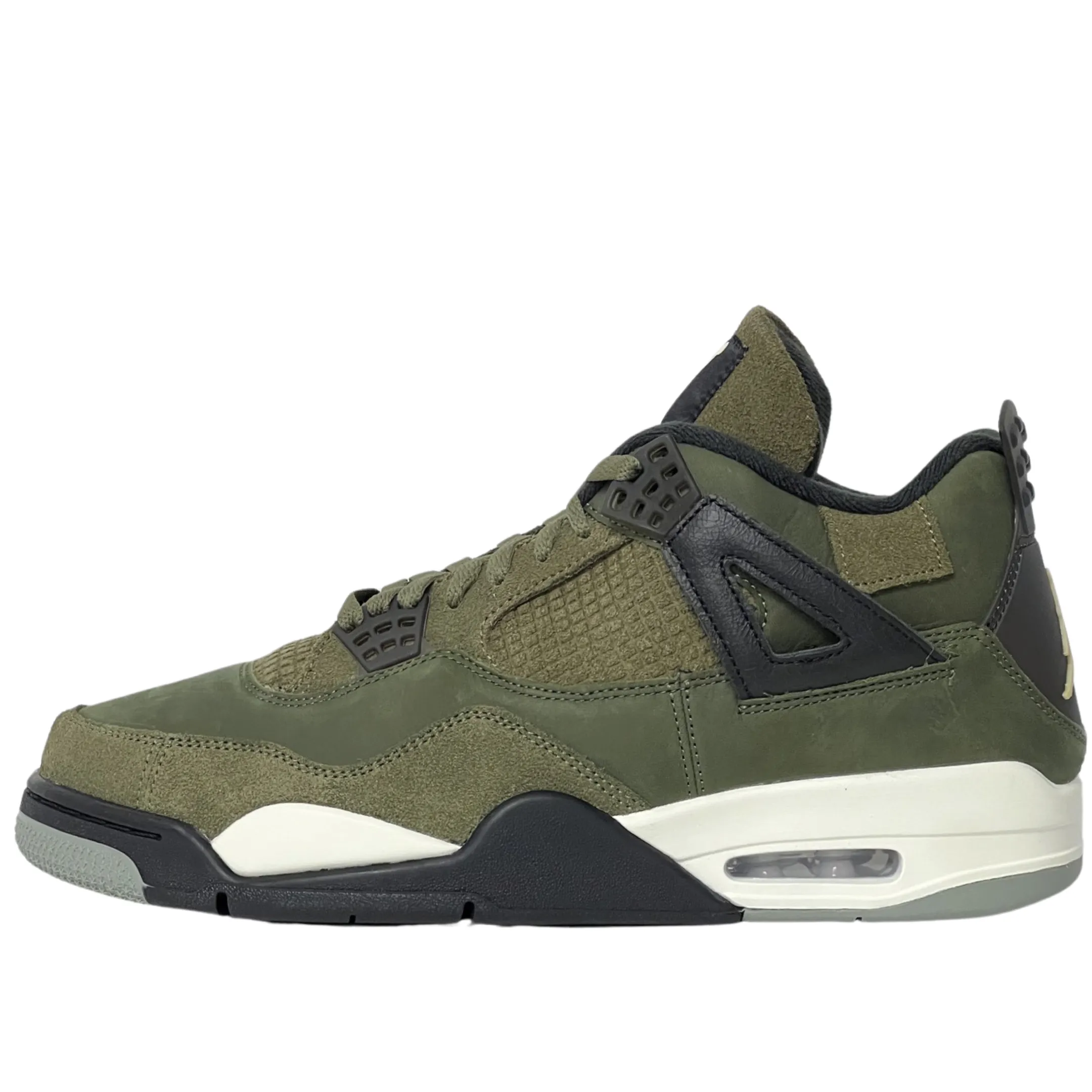 Subtle Tread Walk Ready Nike Air Jordan 4 SE Craft Olive