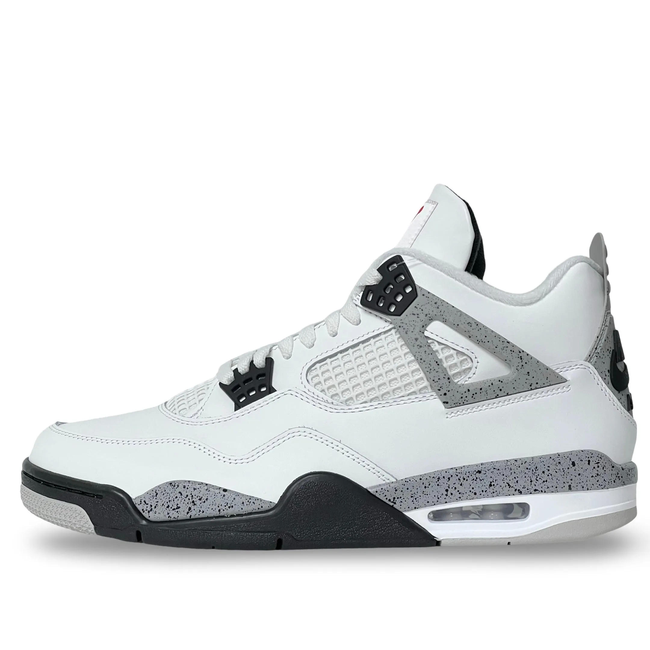 Nike Air Jordan 4 White Cement 2025 Ventilated Design Moisture Wicking Fabric