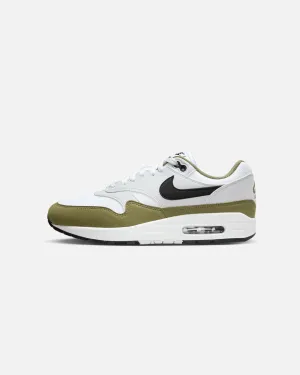 Nike Air Max 1 "Medium Olive" White/Black Padded Comfort Standing Workers Comfort Stand
