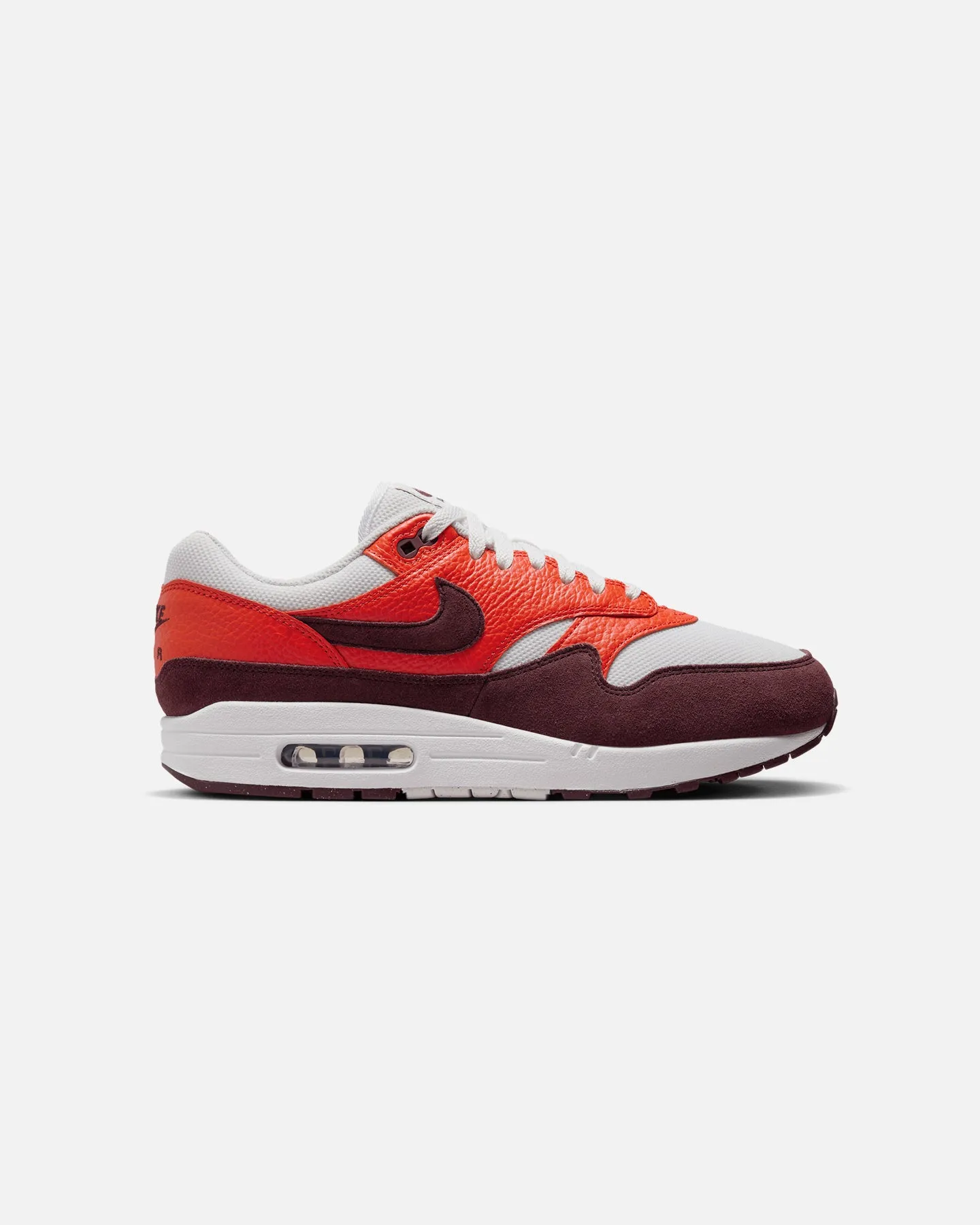 Stable Landing Nike Air Max 1 Summit White/Burgundy
