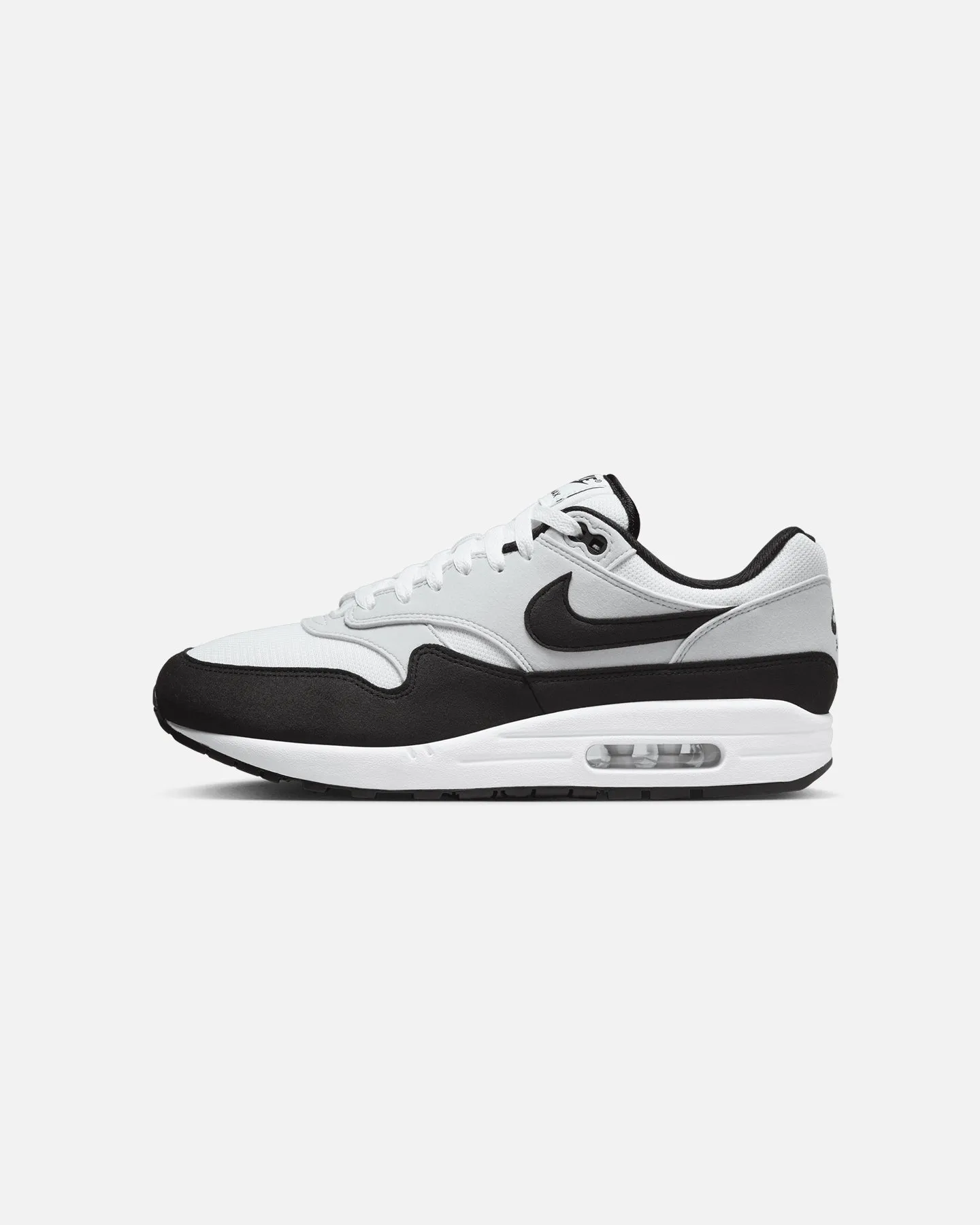 Club Night Durable Build Weekend Errands Nike Air Max 1 White/Black