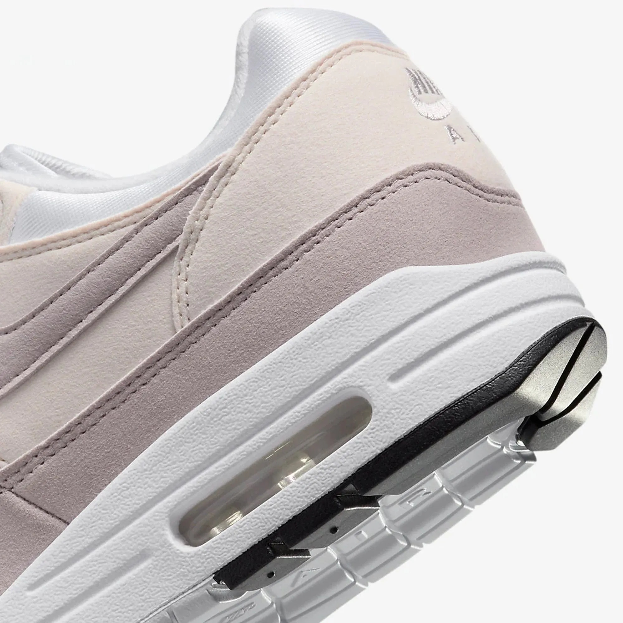 LongLasting Nike | AIR MAX 1  { WHITE/PLATINUM VIOLET-PHANTOM-WHITE