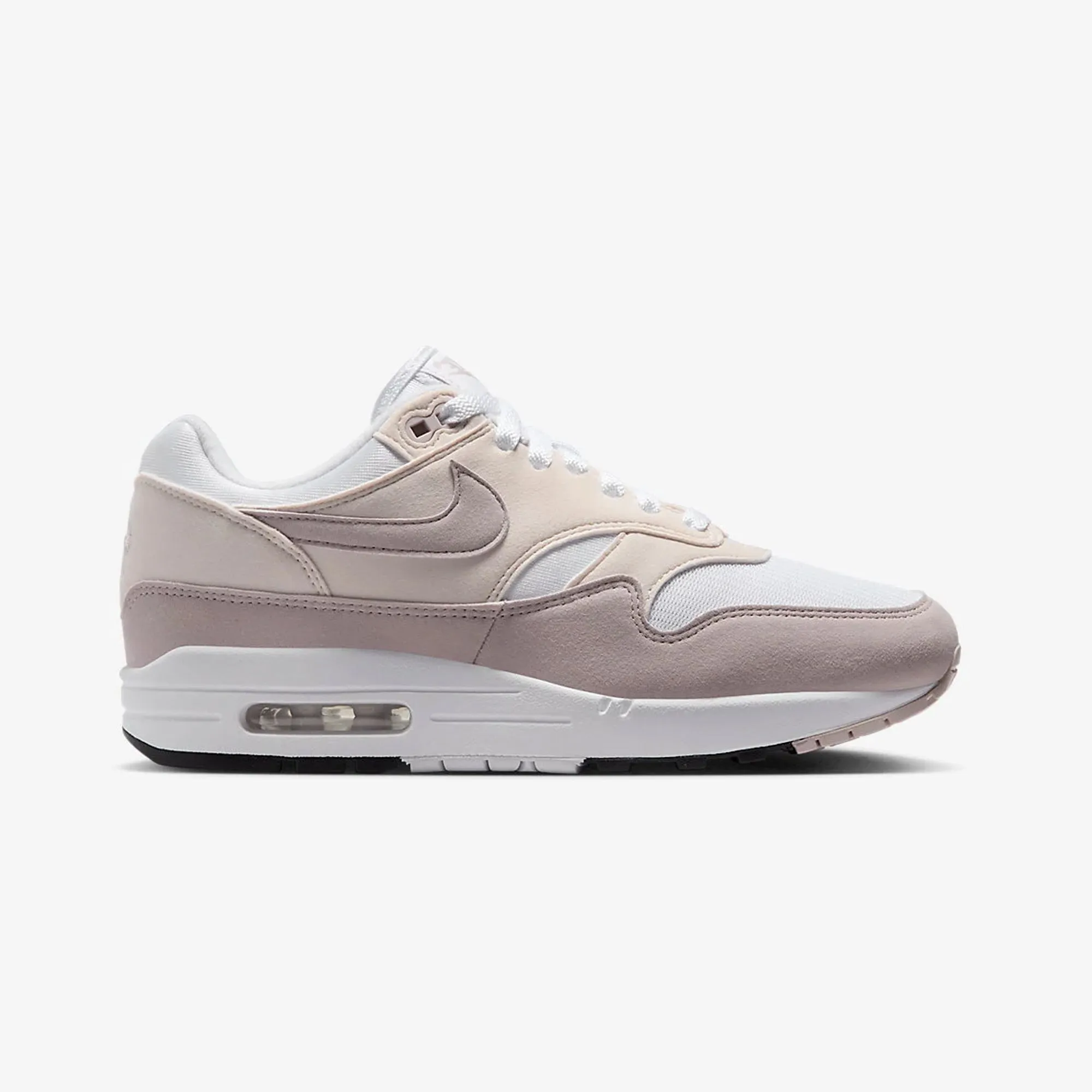 Breathable Lining Casual Athletic Nike | AIR MAX 1  { WHITE/PLATINUM VIOLET-PHANTOM-WHITE
