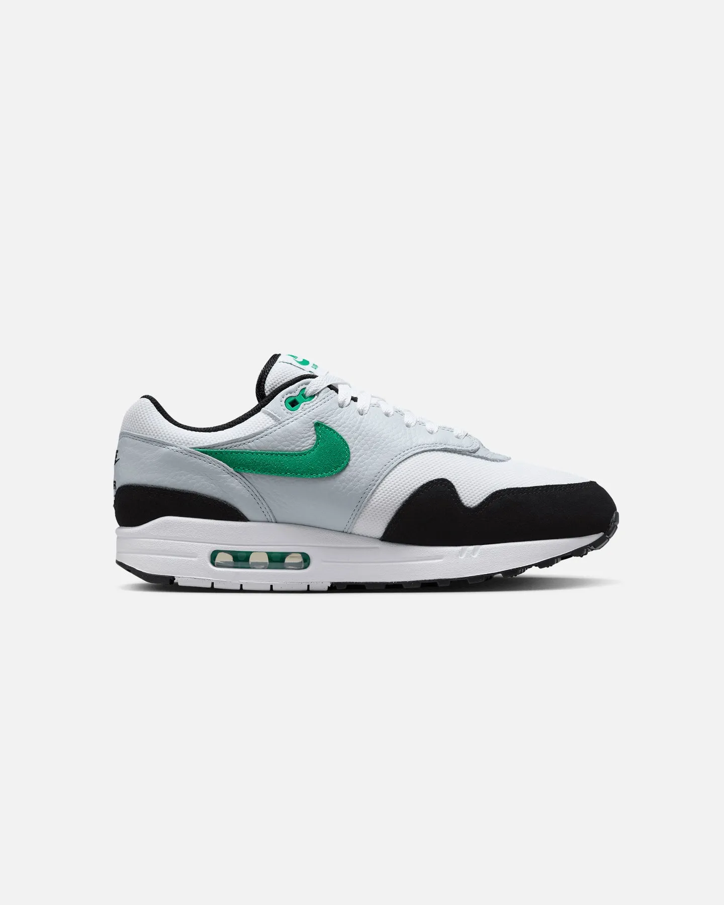 Gloss Finish Nike Air Max 1 White/Stadium Green