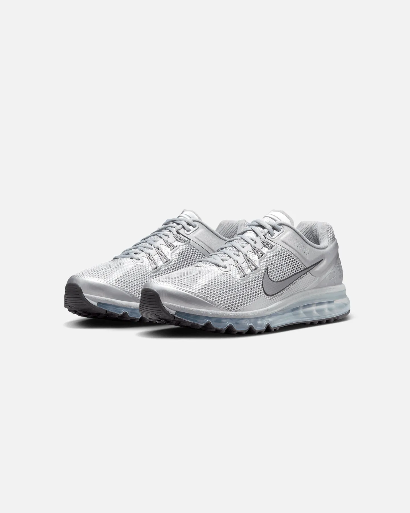 Nike Air Max 2013 Metallic Silver Everyday Casual Breathable Knit Uppers