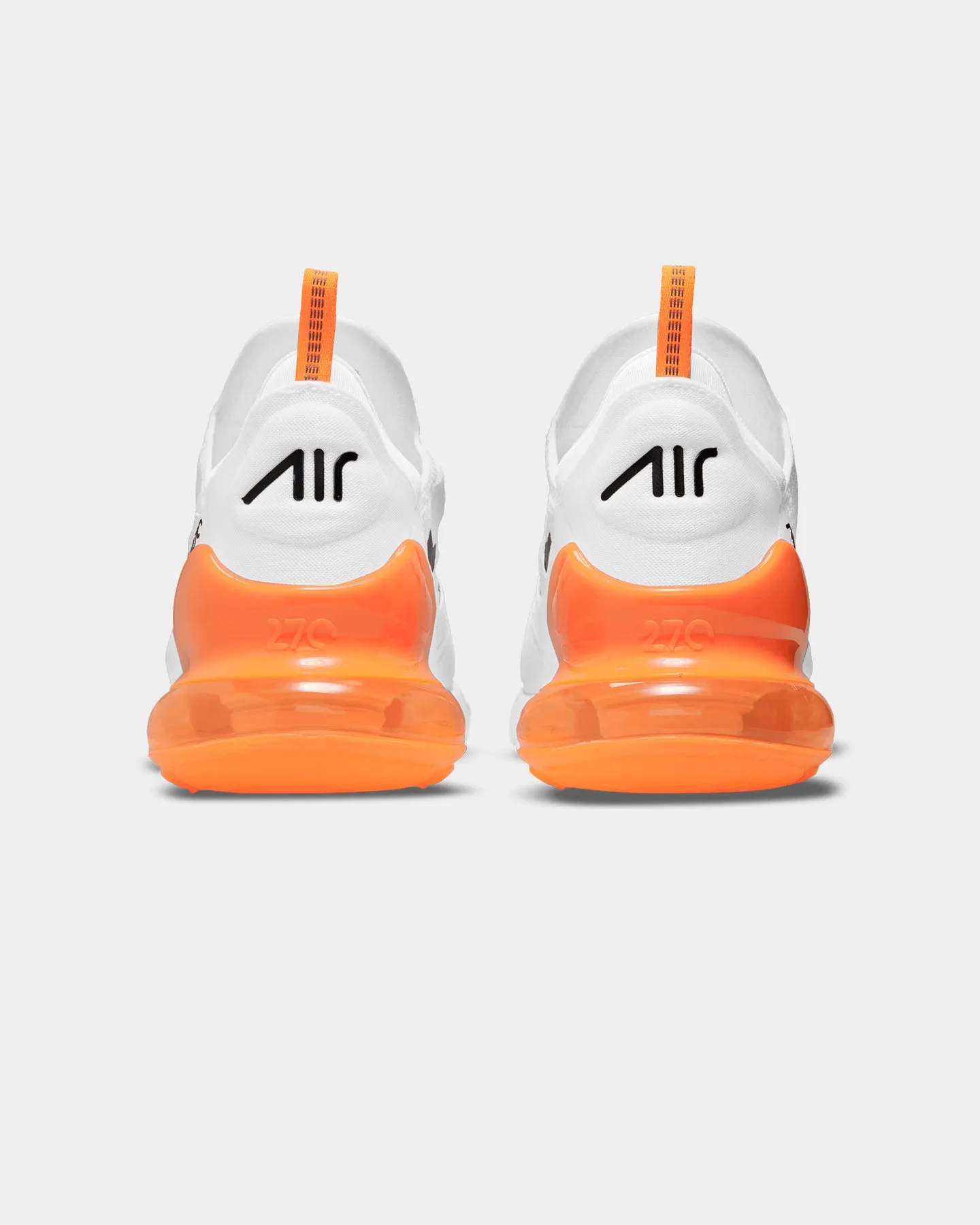 Eva Midsole Nike Air Max 270 Essentials White/Black/Orange