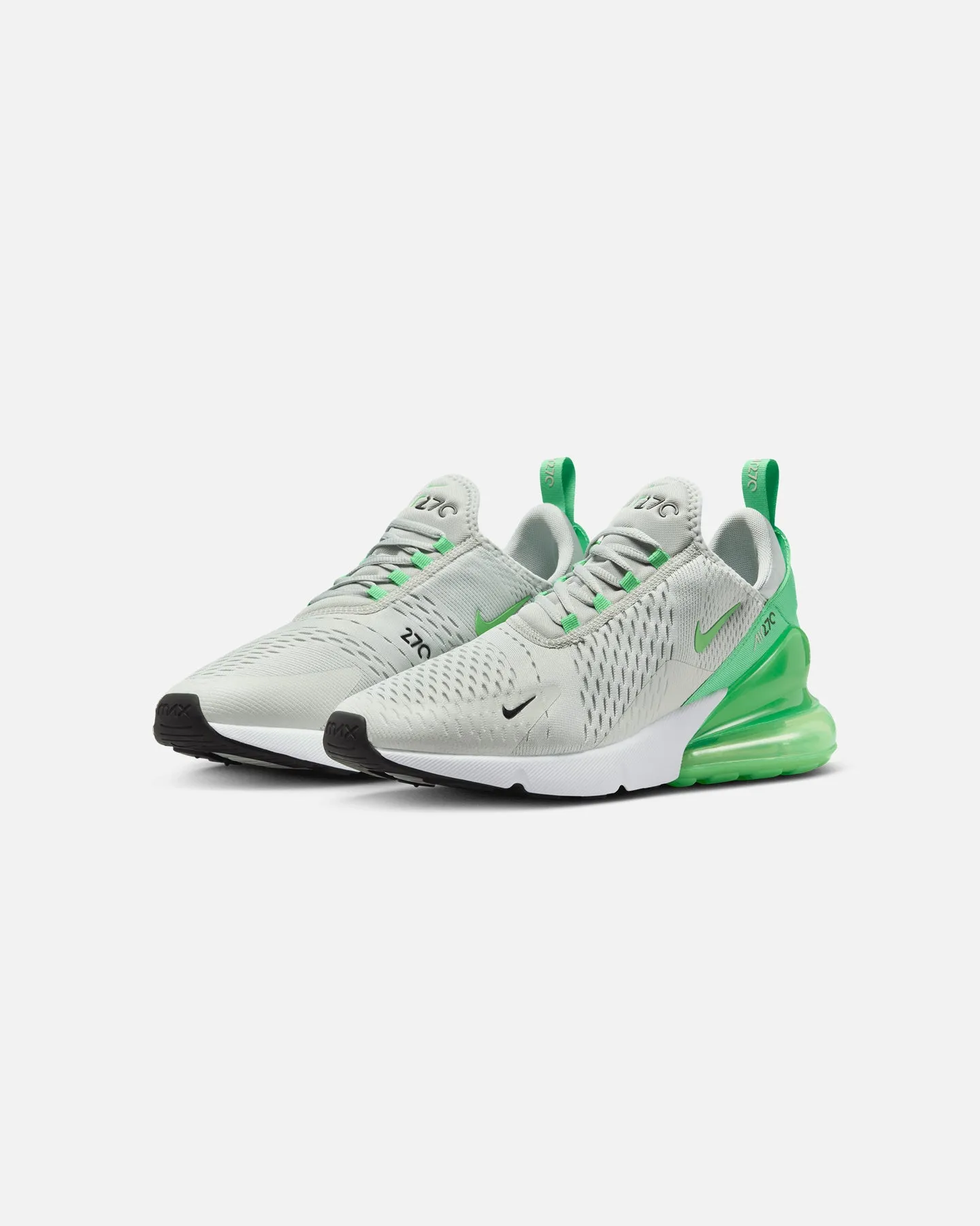 Old School Nike Air Max 270 Light Silver/Green