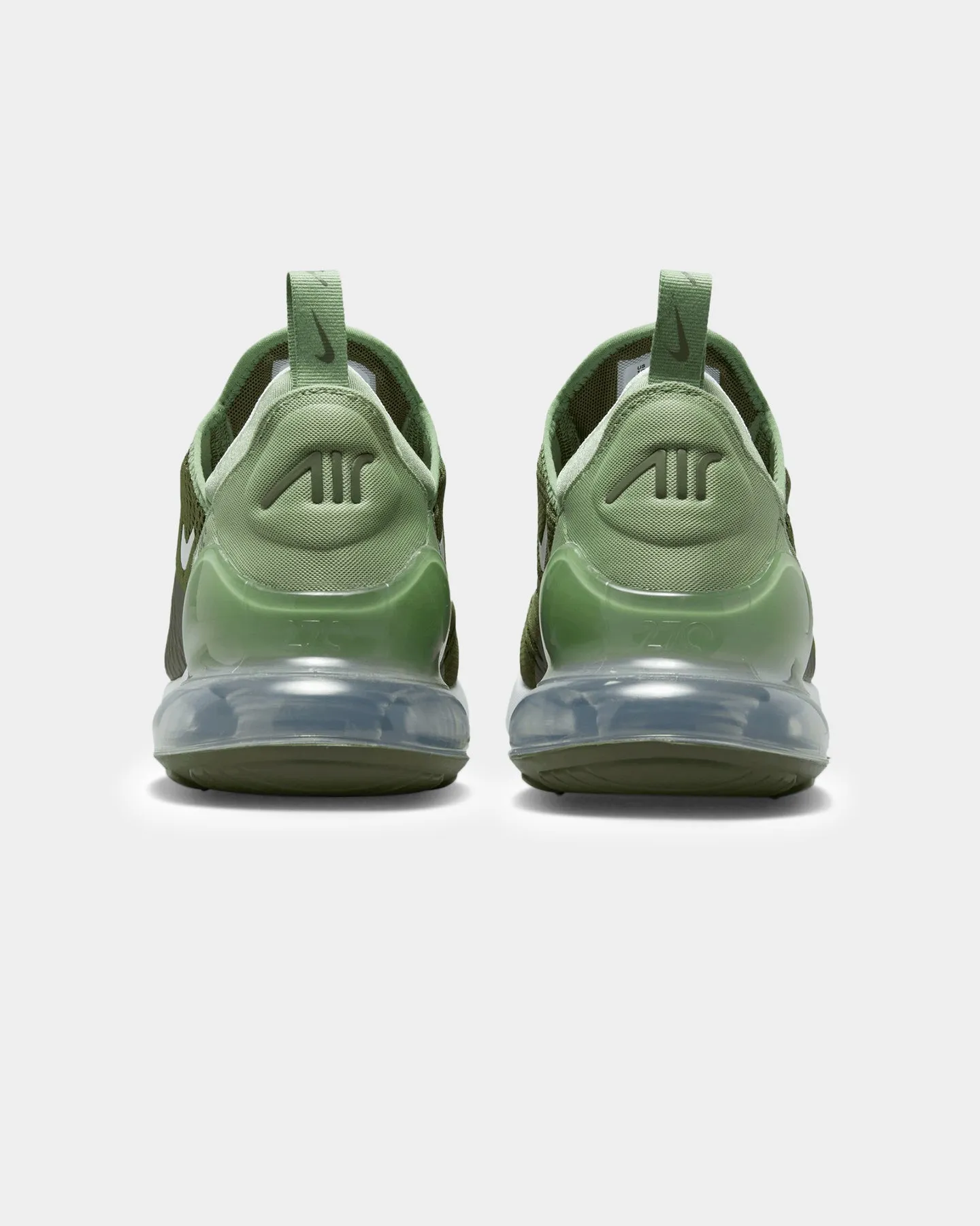 Nike Air Max 270 Medium Olive/White Low Top Comfort Flex