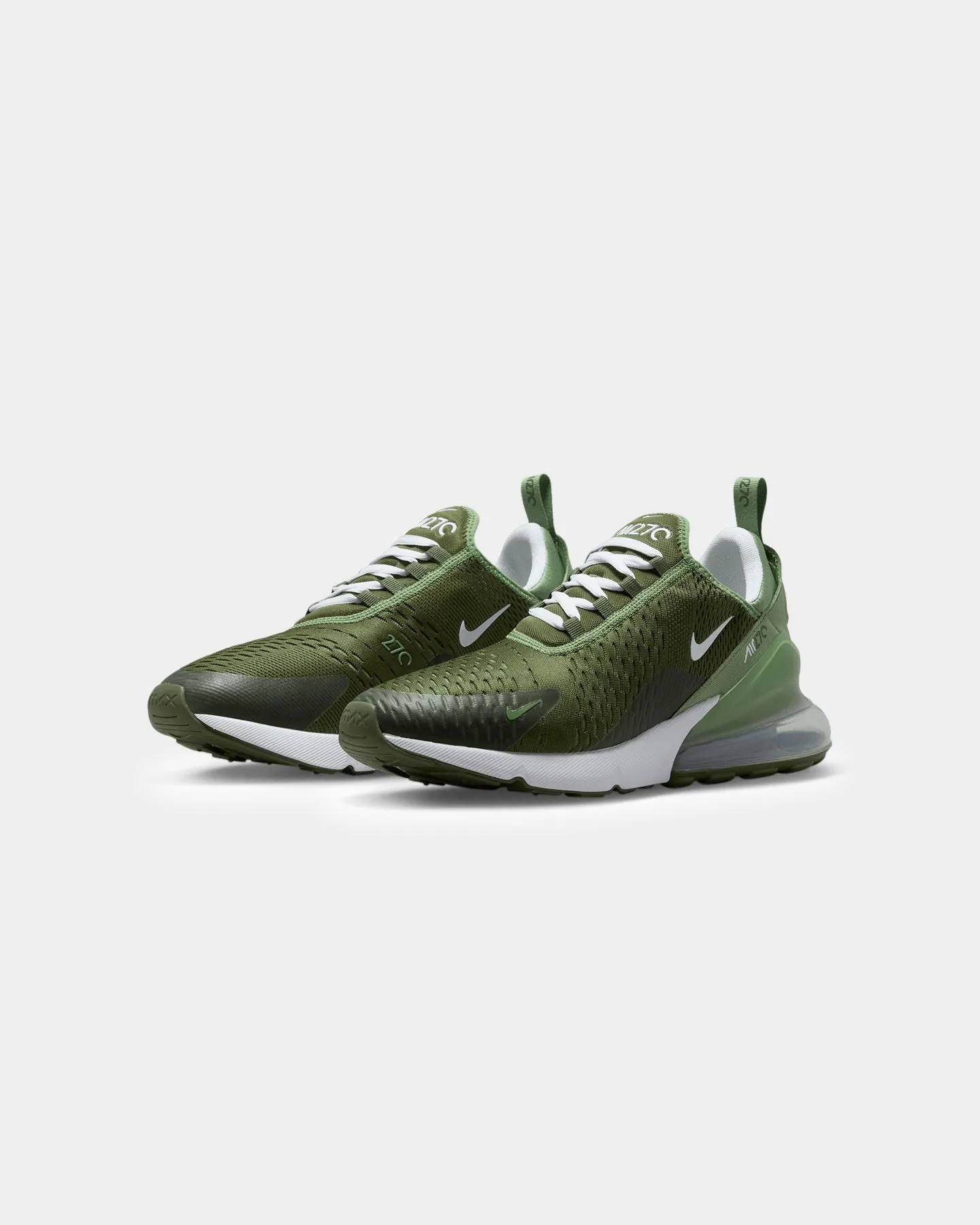 Gel Soft Nike Air Max 270 Medium Olive/White