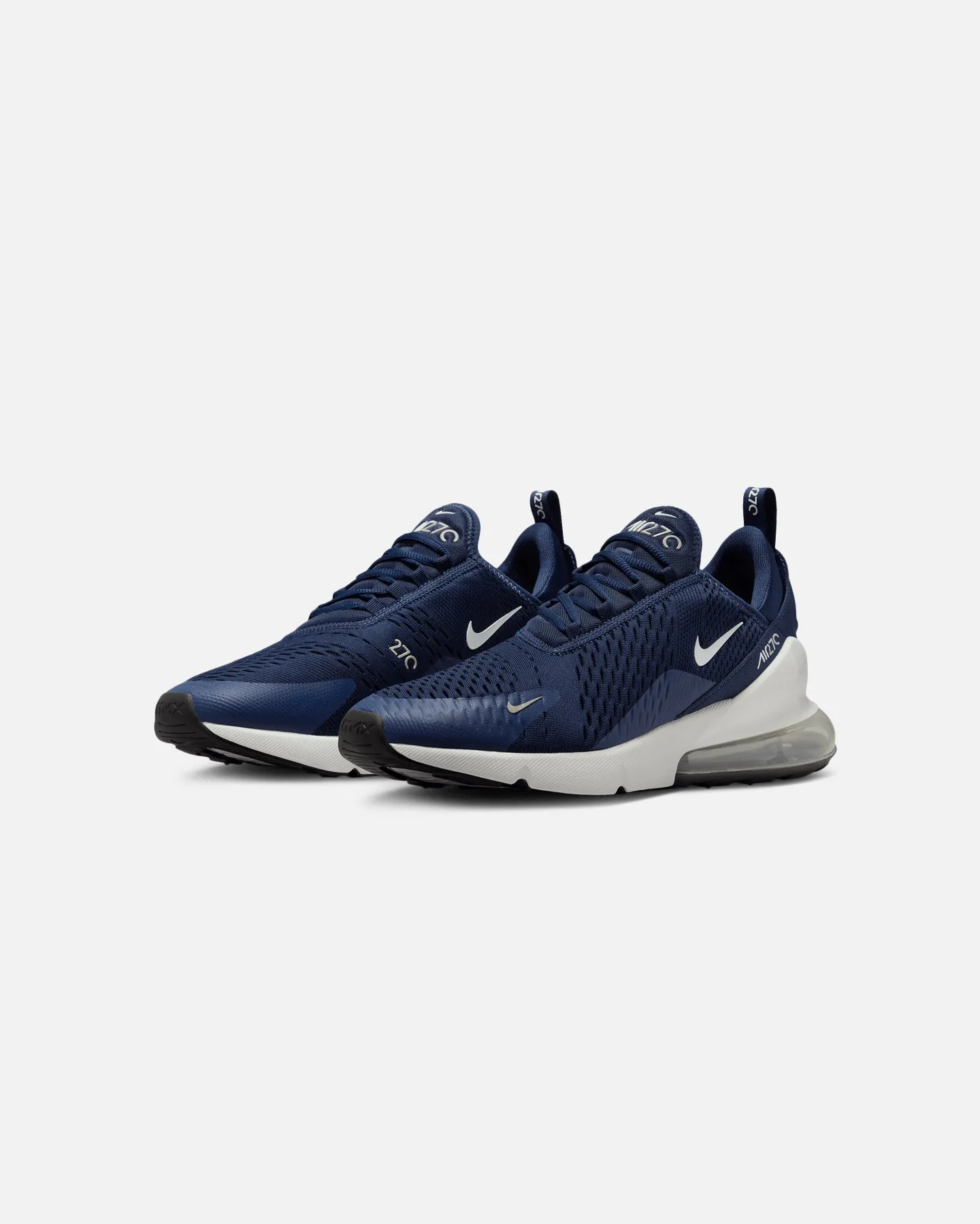 Nike Air Max 270 Midnight Navy Anti Odor Ventilated Mesh Sunny Walks