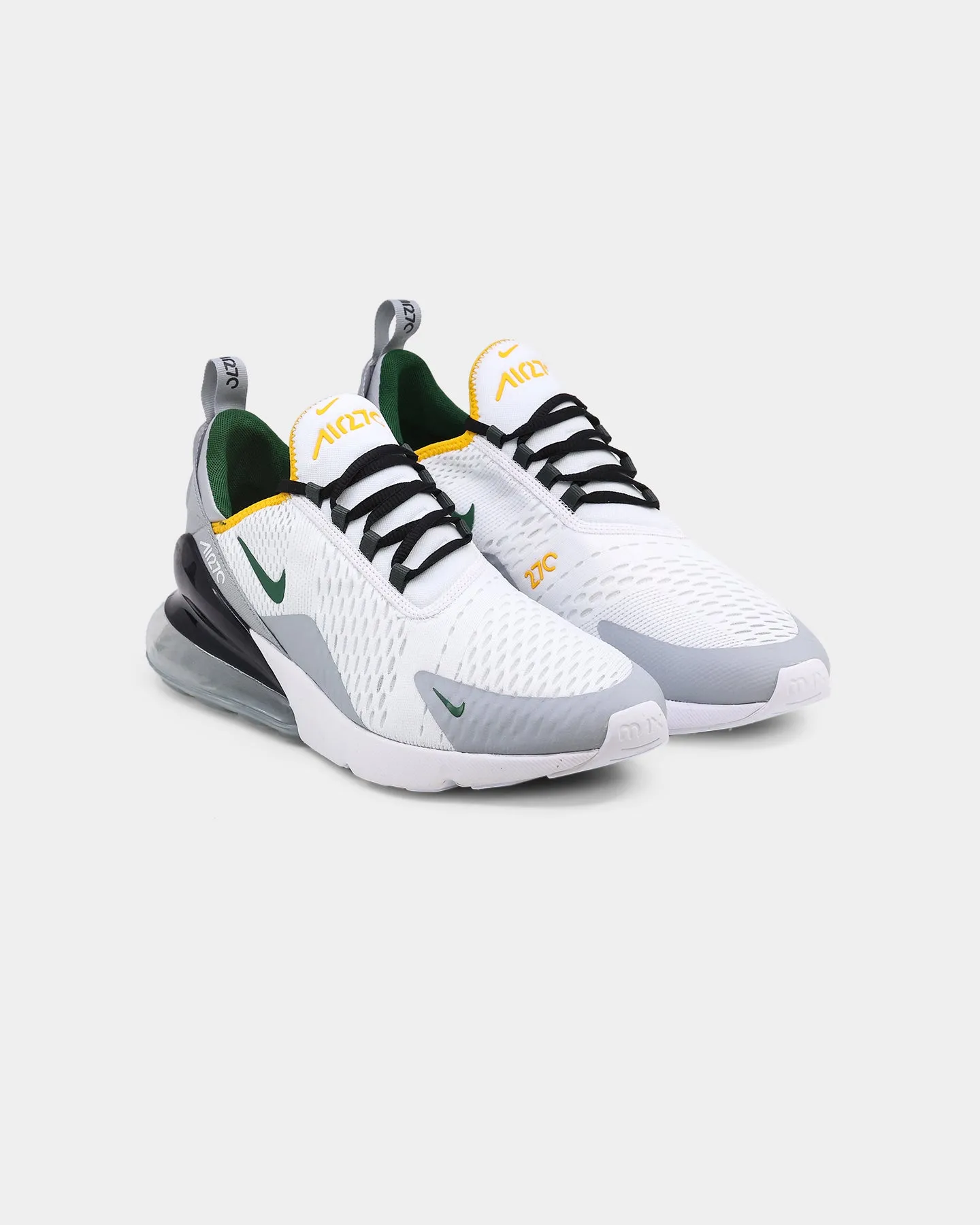 Nike Air Max 270 White/Gorge Green Feather Light Cold Weather Fast pace