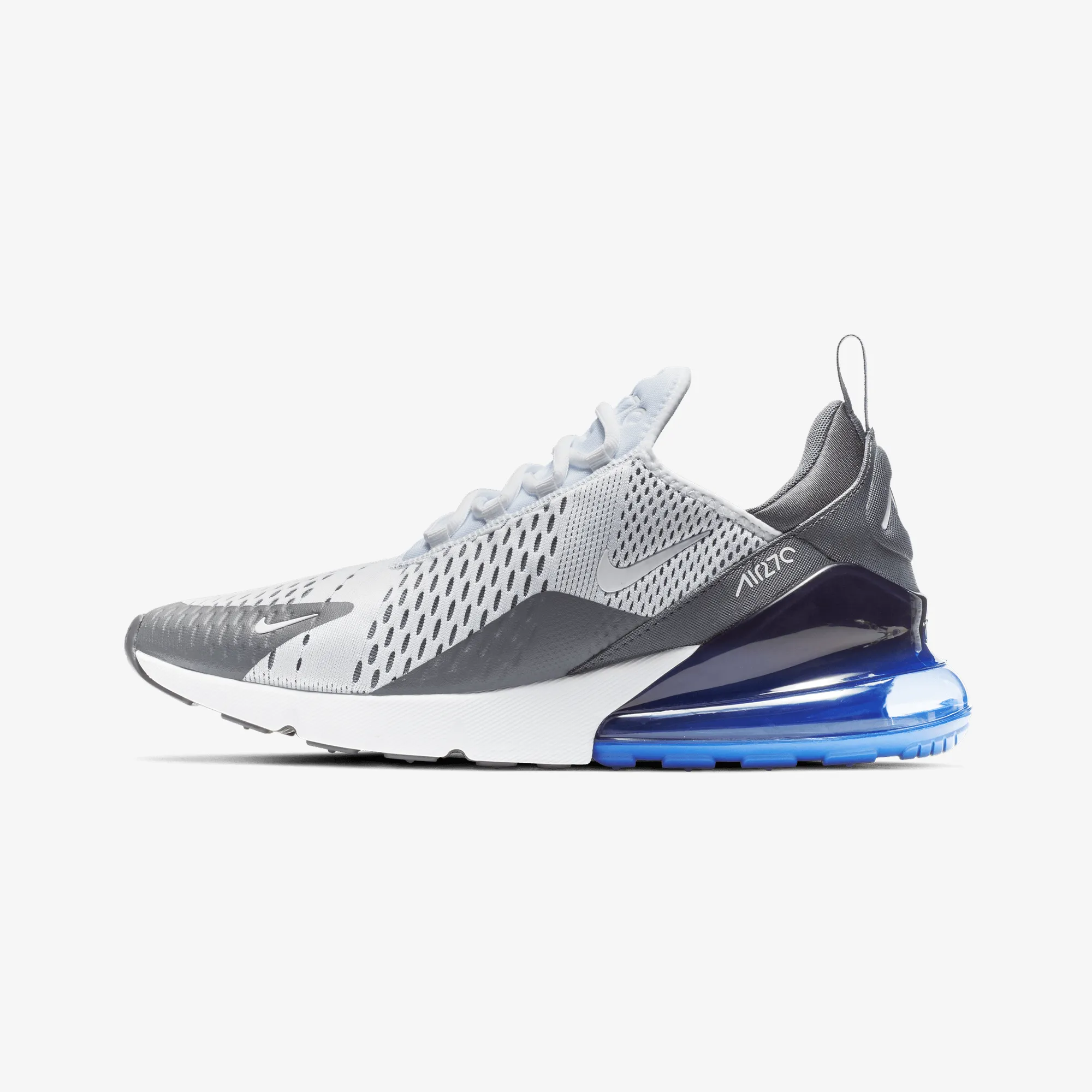 Fresh Walk Fast Fit Nike | AIR MAX 270 { WHITE/WHITE-PERSIAN VIOLET-DARK GREY
