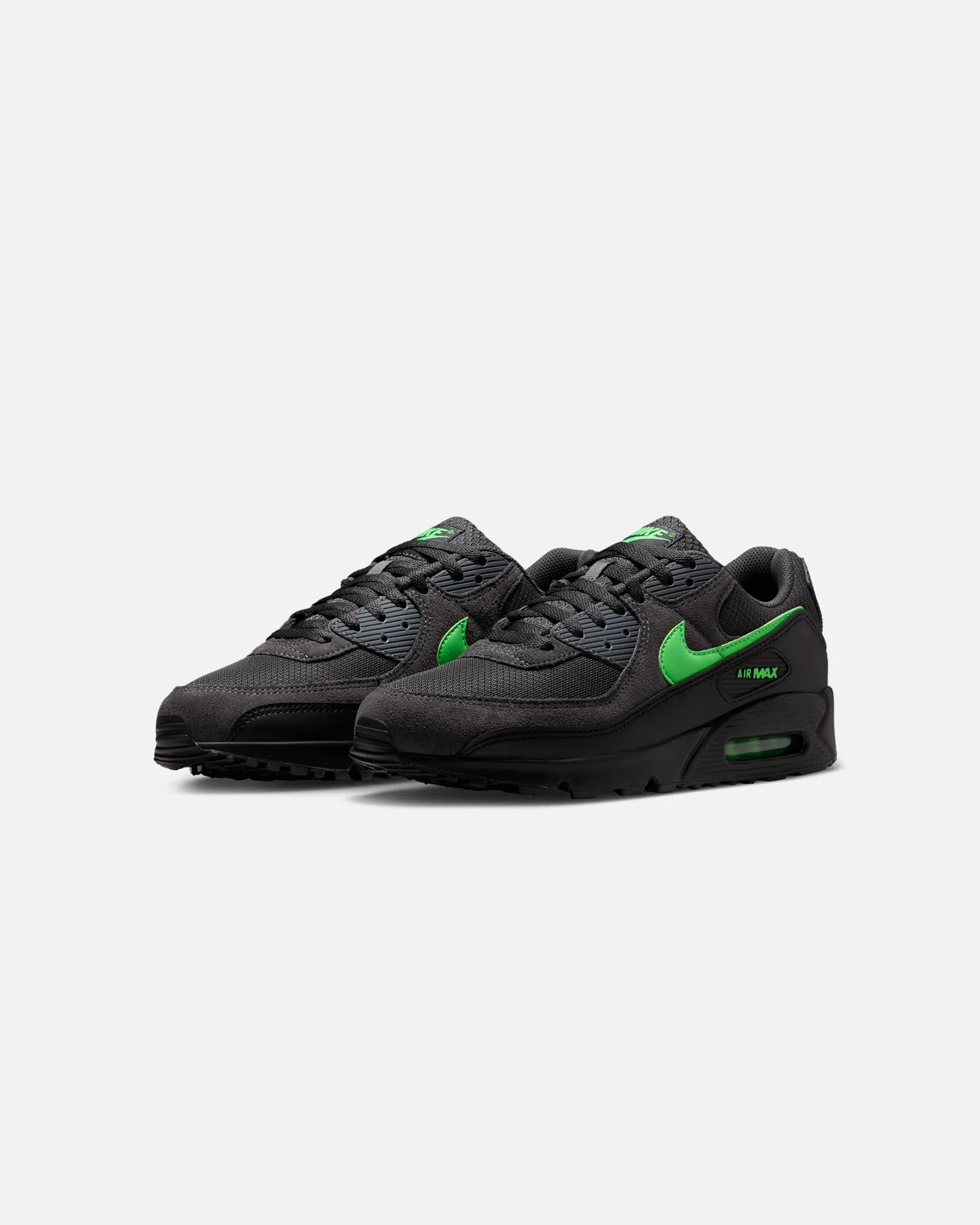 Luxurious Touch Torsional Rigidity Nike Air Max 90 Anthracite/Green/Black