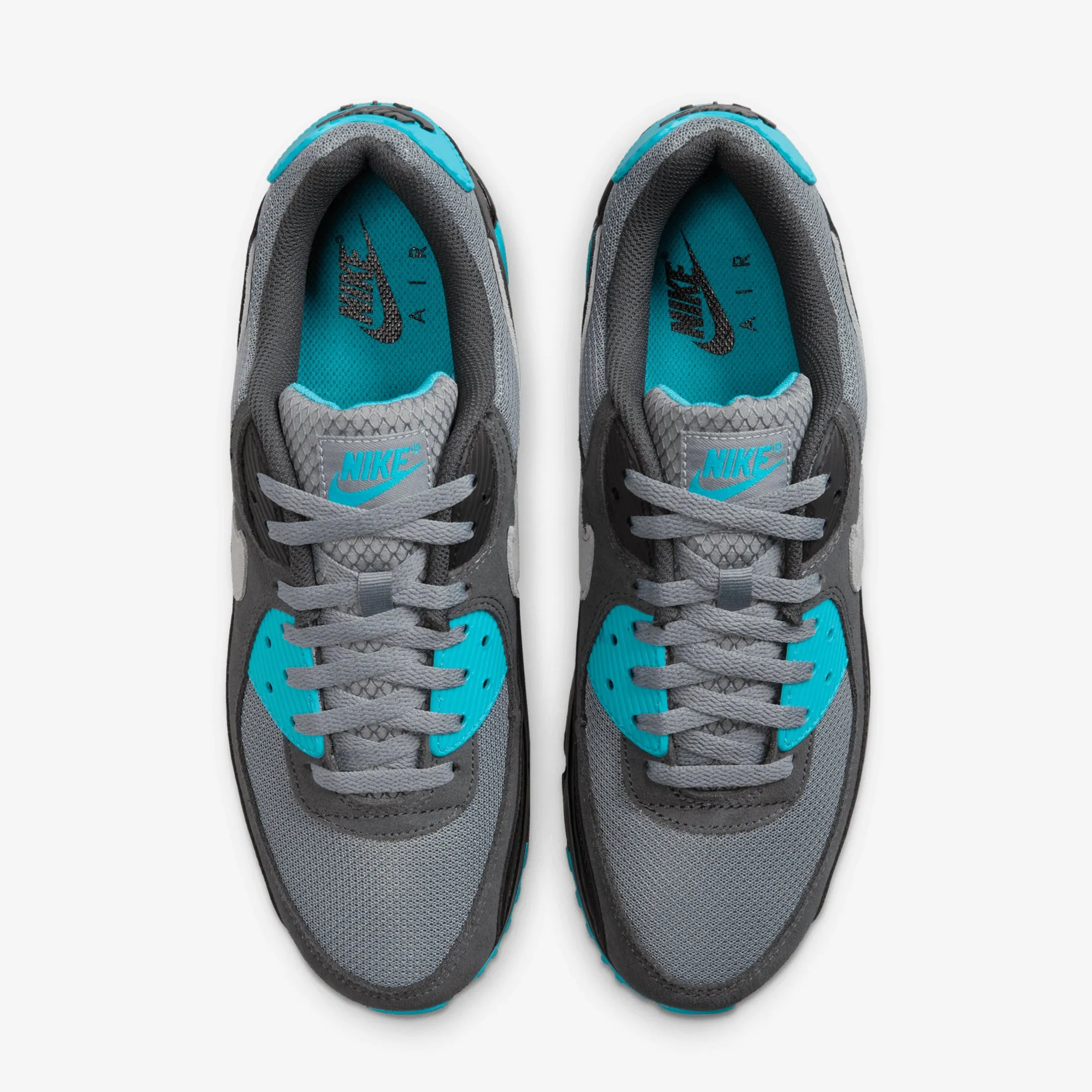 Reinforced Toe Guard Nike | AIR MAX 90 { COOL GREY/WOLF GREY-DUSTY CACTUS-BLACK