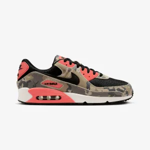Antimicrobial Nike | AIR MAX 90 { LT KHAKI/BLACK-MAGIC EMBER-MINK BROWN