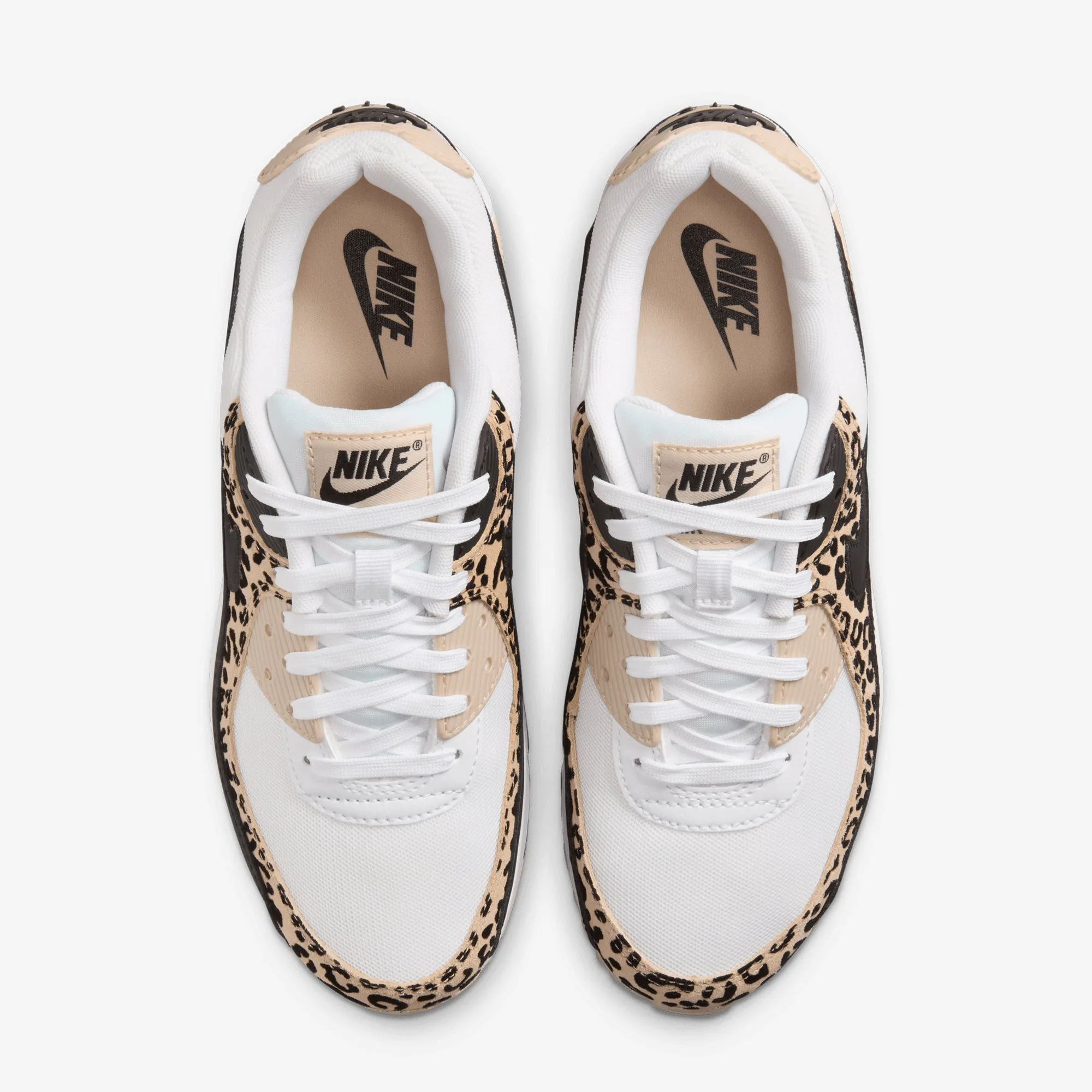 Nike | AIR MAX 90 LV8 { WHITE/BLACK-SANDDRIFT-HEMP Breath Walk