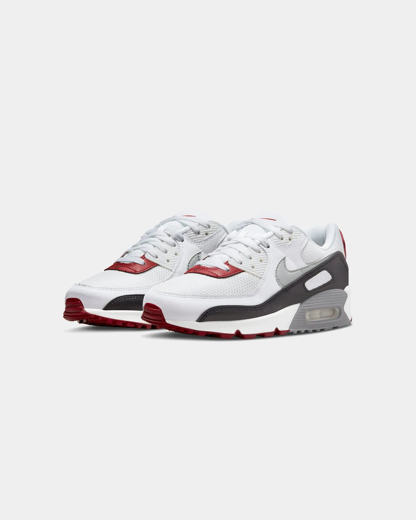Walking Arch Fit Nike Air Max 90 Photon Dust/Particle Grey/Varsity Red