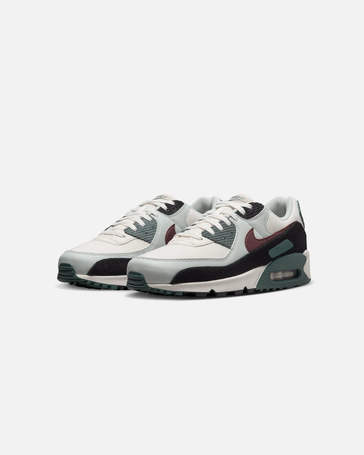 Nike Air Max 90 Premium Phantom/Burgundy Arch support