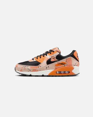 Icon Edge Supportive Core Active People Nike Air Max 90 Premium "Camo" Beige/Black/Safety Orange