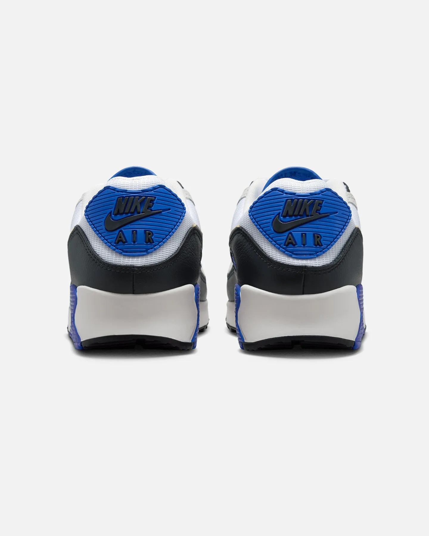 Nike Air Max 90 Premium White/Khaki-Racer Blue Classic Chic