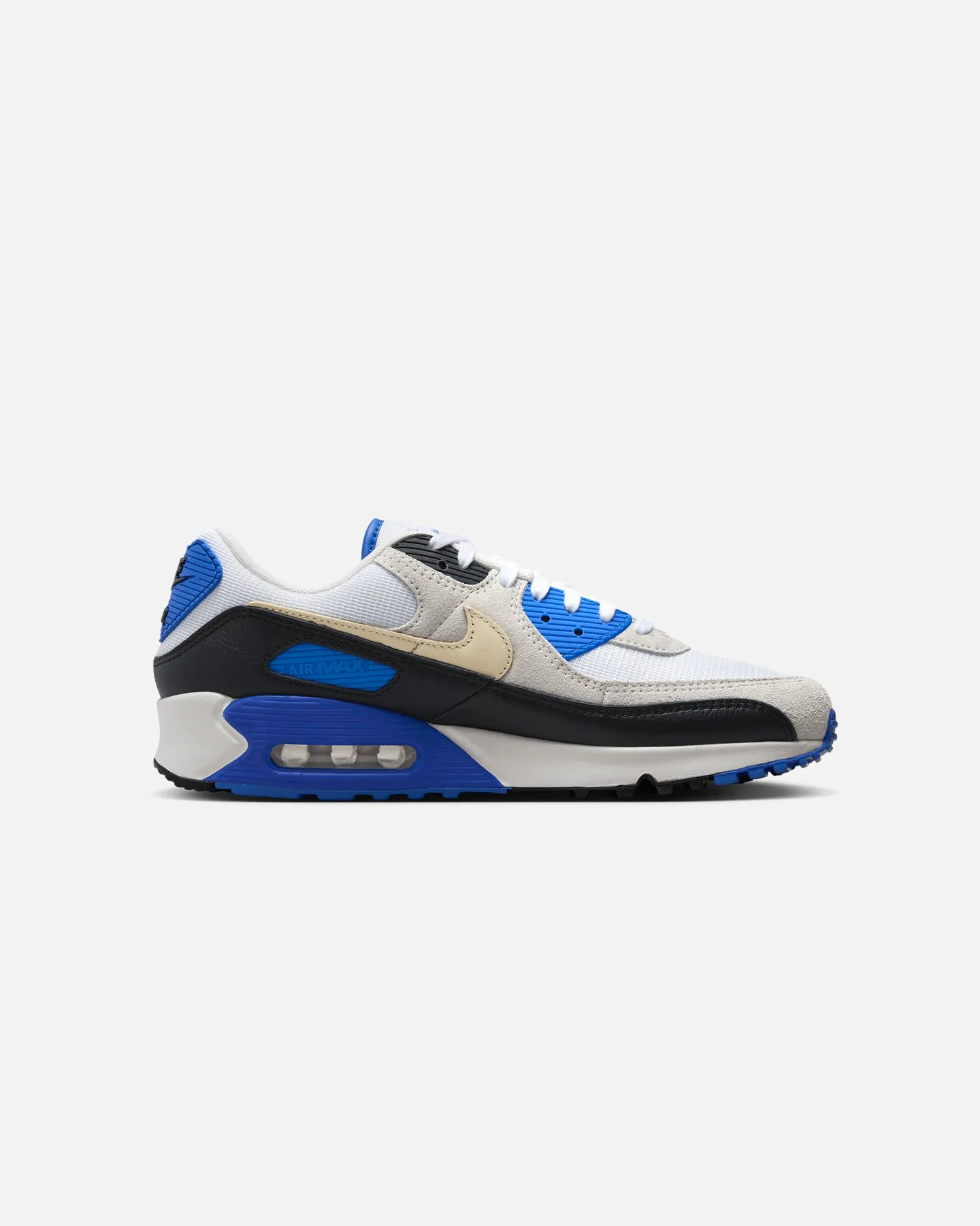 Nike Air Max 90 Premium White/Khaki-Racer Blue Stable base