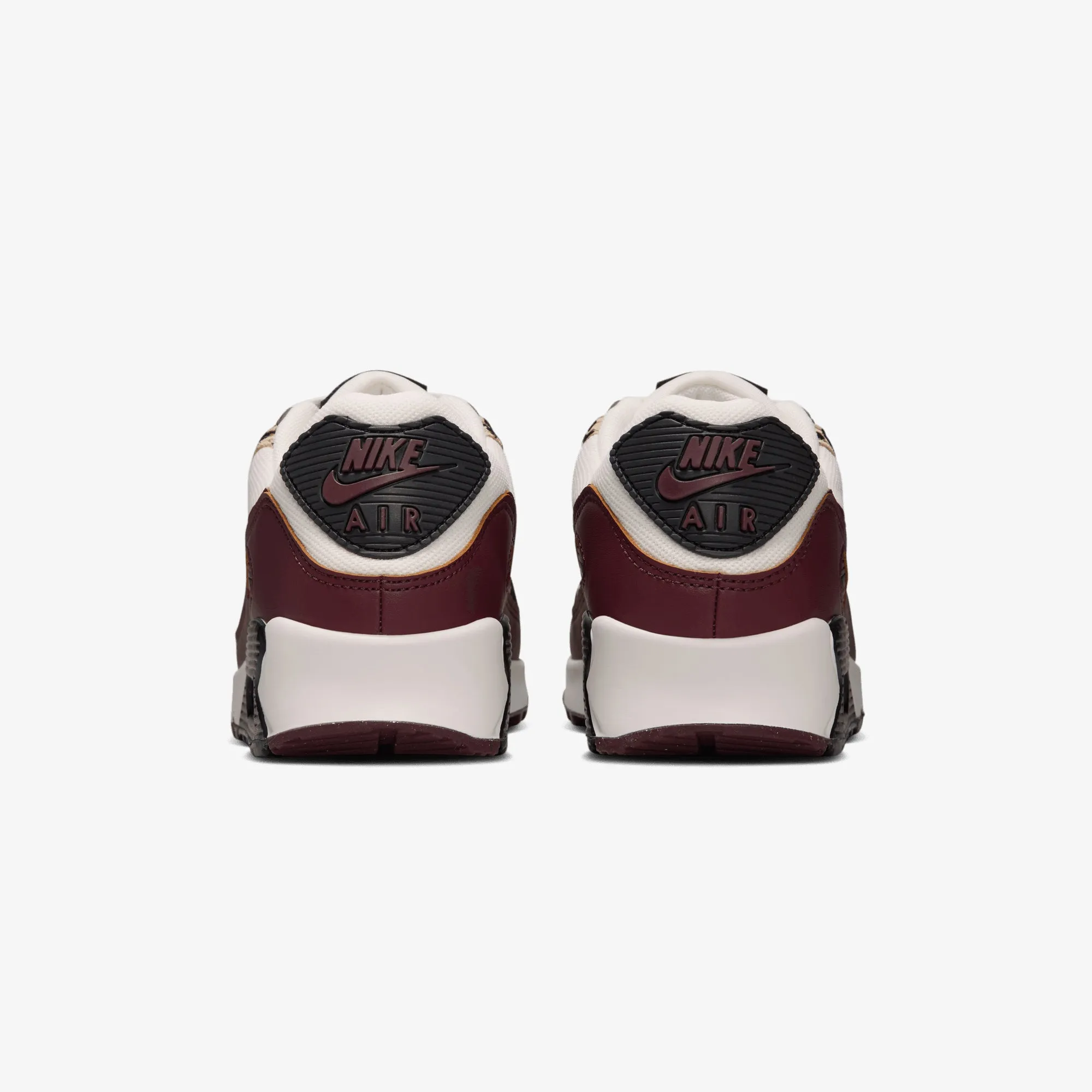 Work Day All Day Comfort Tech Nike | AIR MAX 90 { SAIL/BURGUNDY CRUSH-BLACK