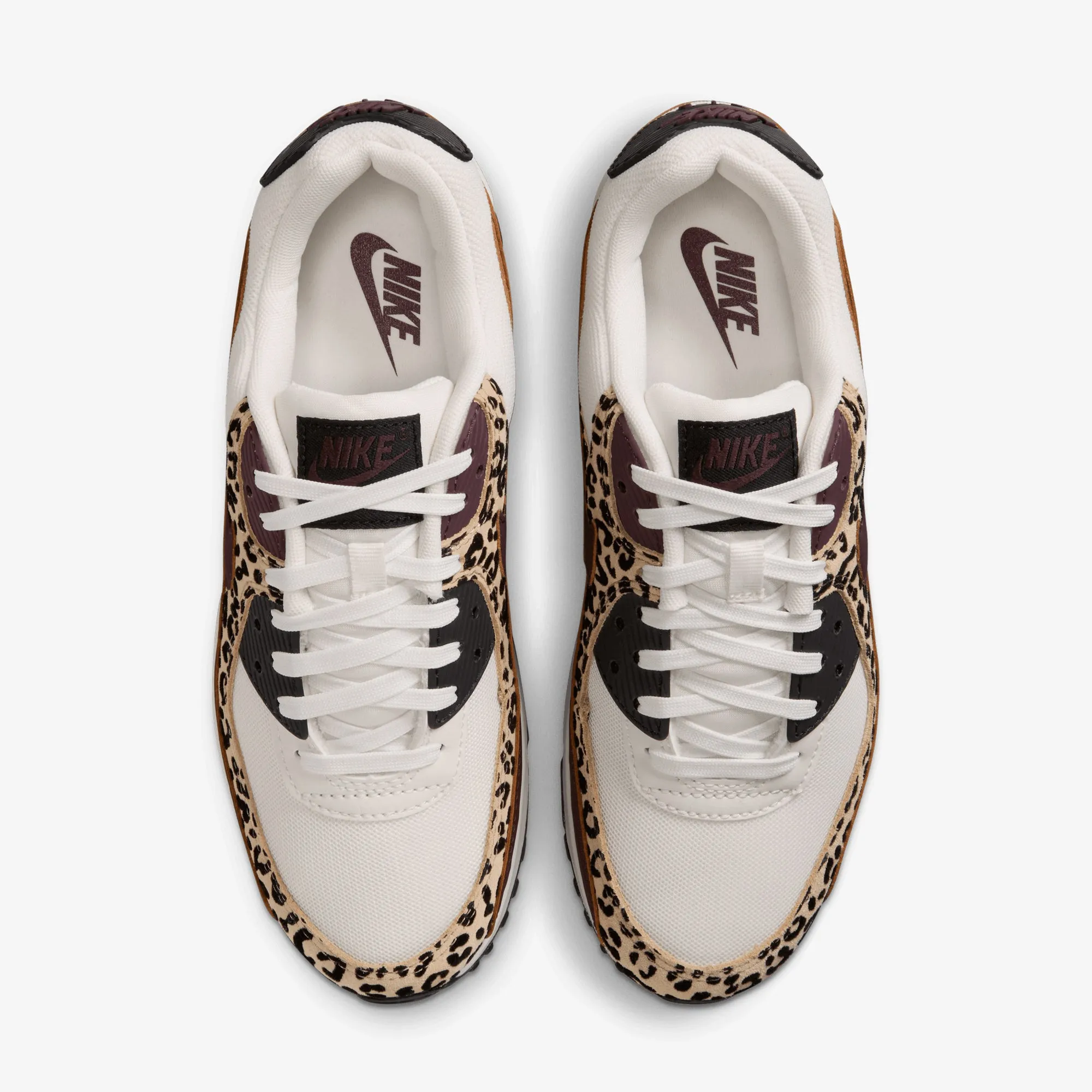 Impact-absorbing fit Sport Casual Nike | AIR MAX 90 { SAIL/BURGUNDY CRUSH-BLACK