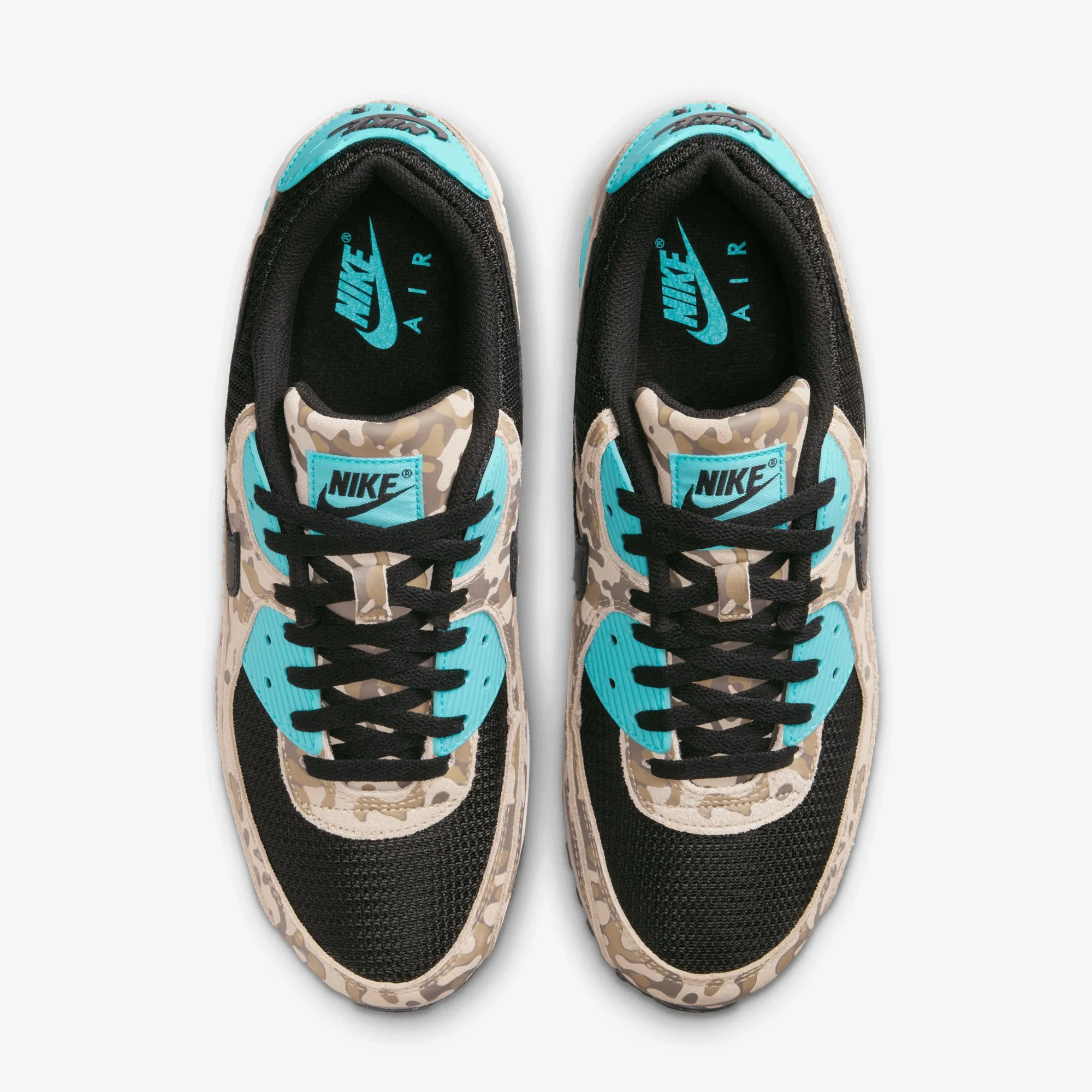 Nike | AIR MAX 90 { SANDDRIFT/BLACK-AURORA GREEN-KHAKI comfort features