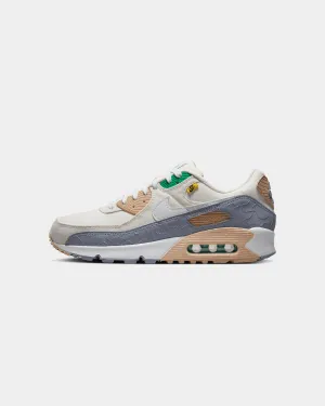 Nike Air Max 90 SE Sail/White/Ashen Slate/Hemp Seamless Fit Work Commute