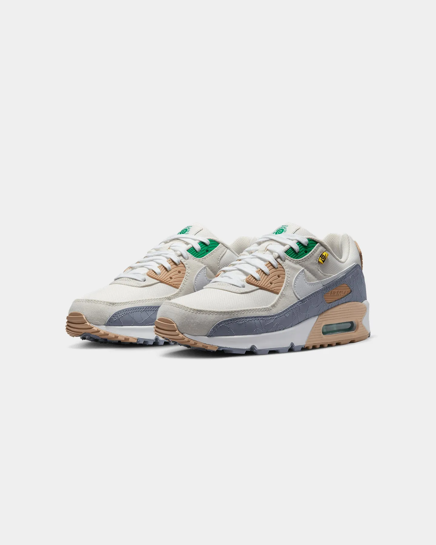Nike Air Max 90 SE Sail/White/Ashen Slate/Hemp Rubber Outsole Freeze Grip