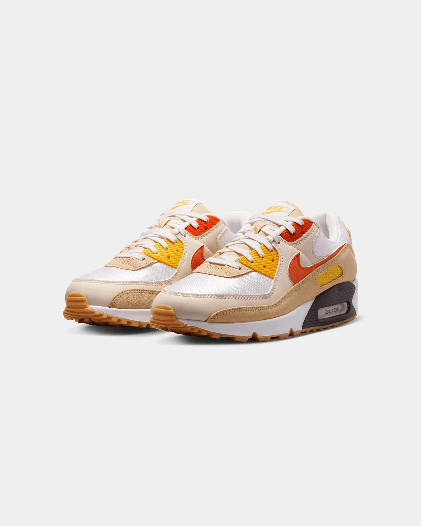 Sweat Resistant Standing Workers Shiny Tone Nike Air Max 90 SE Summit White/Sail
