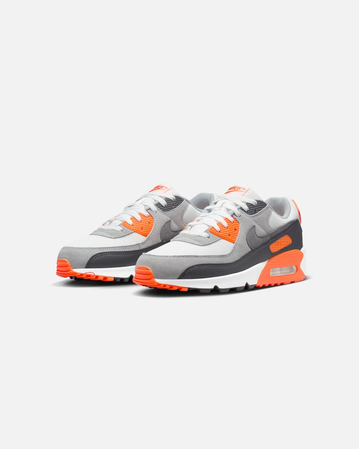 Nike Air Max 90 Summit White/Smoke Grey Breathable mesh