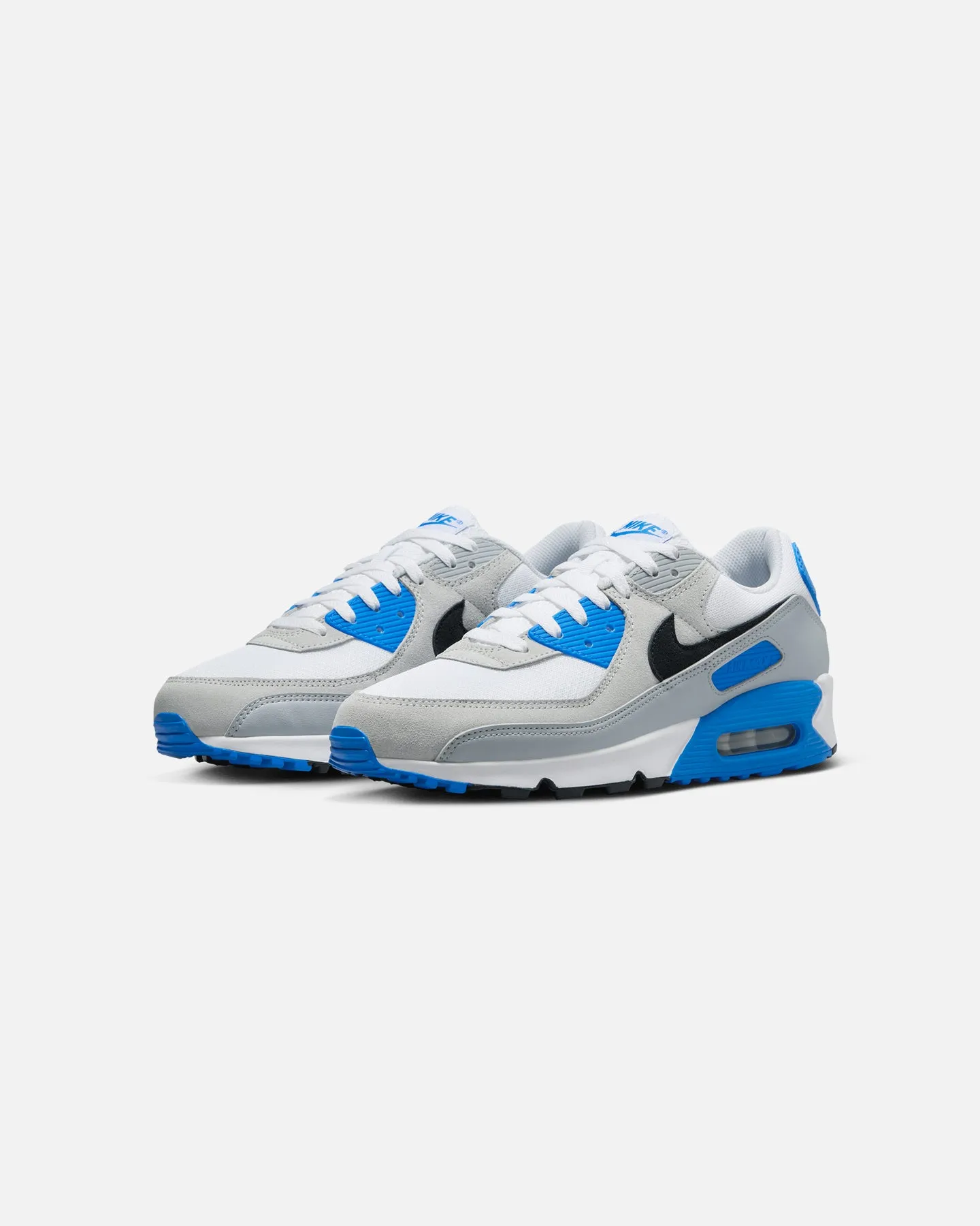 Nike Air Max 90 White/Black Photo Blue Comfort Tongue easy move